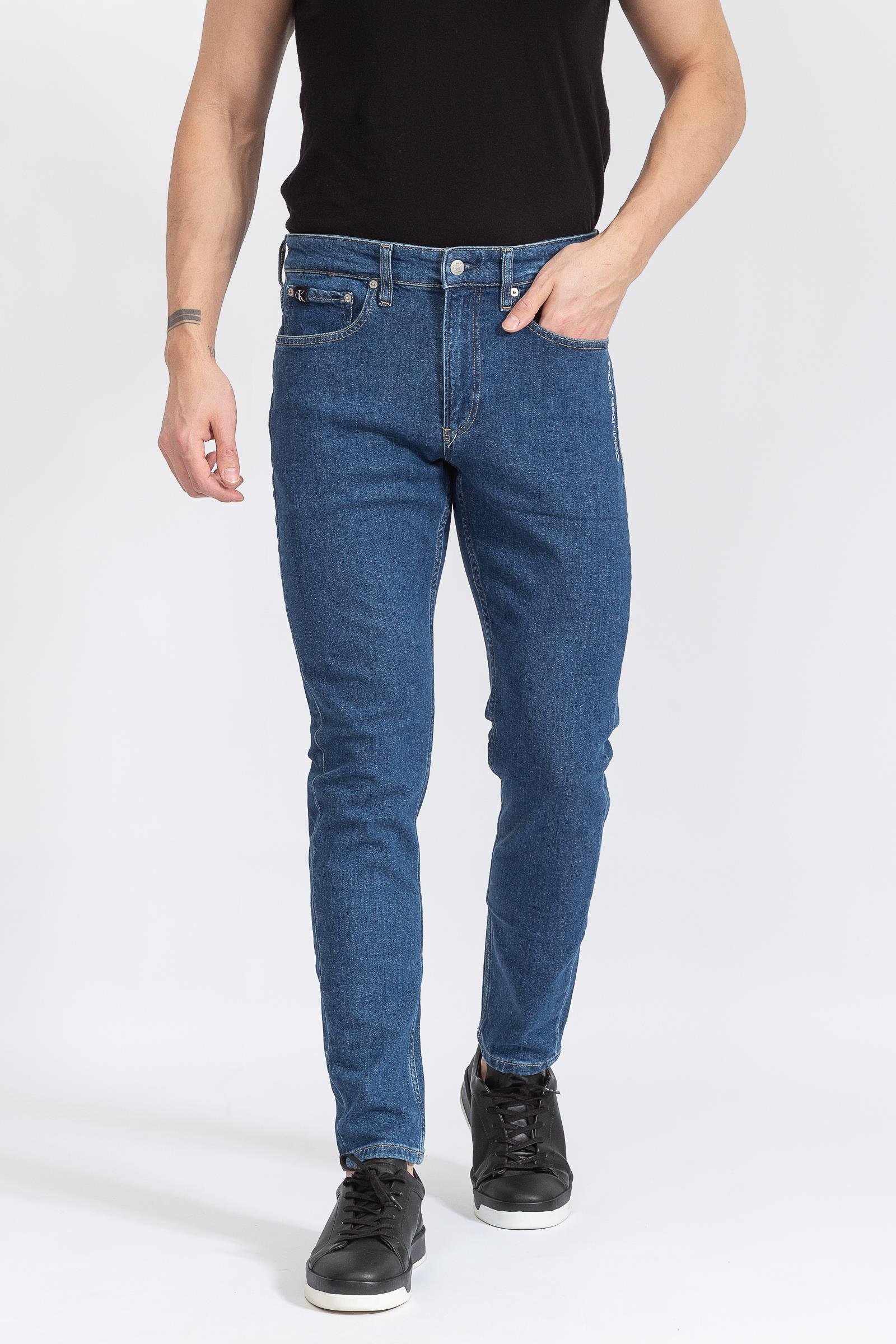 Calvin Klein Slim Taper Erkek Jean Pantolon