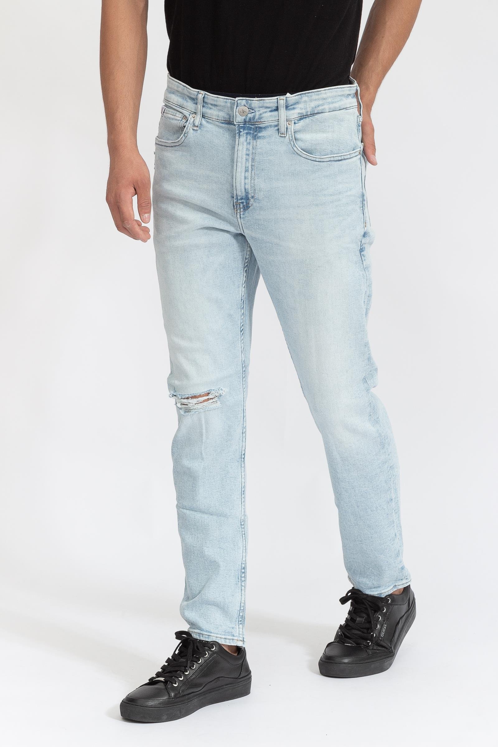 Calvin Klein Slim Taper Erkek Jean Pantolon