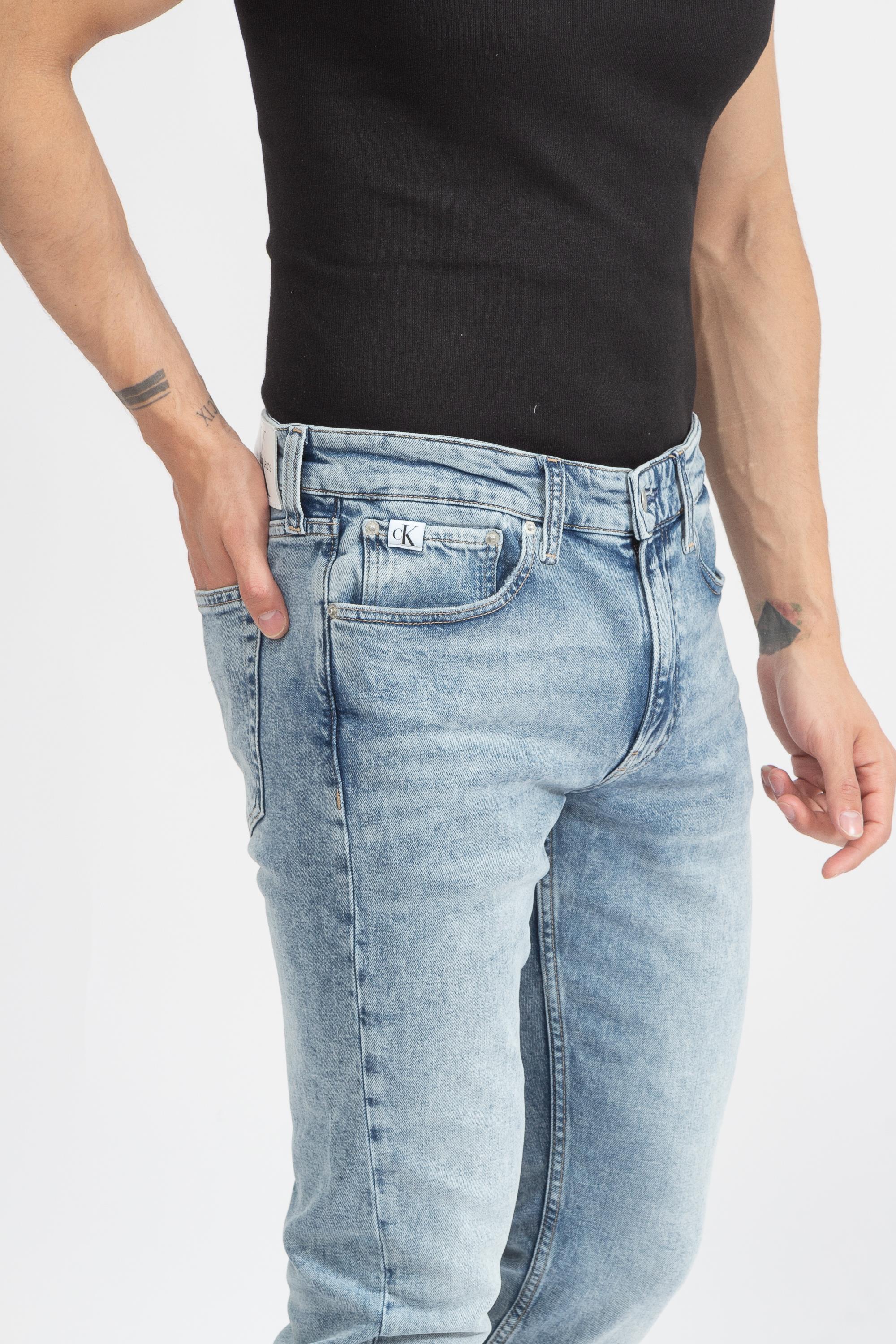 Calvin Klein Slim Taper Erkek Jean Pantolon