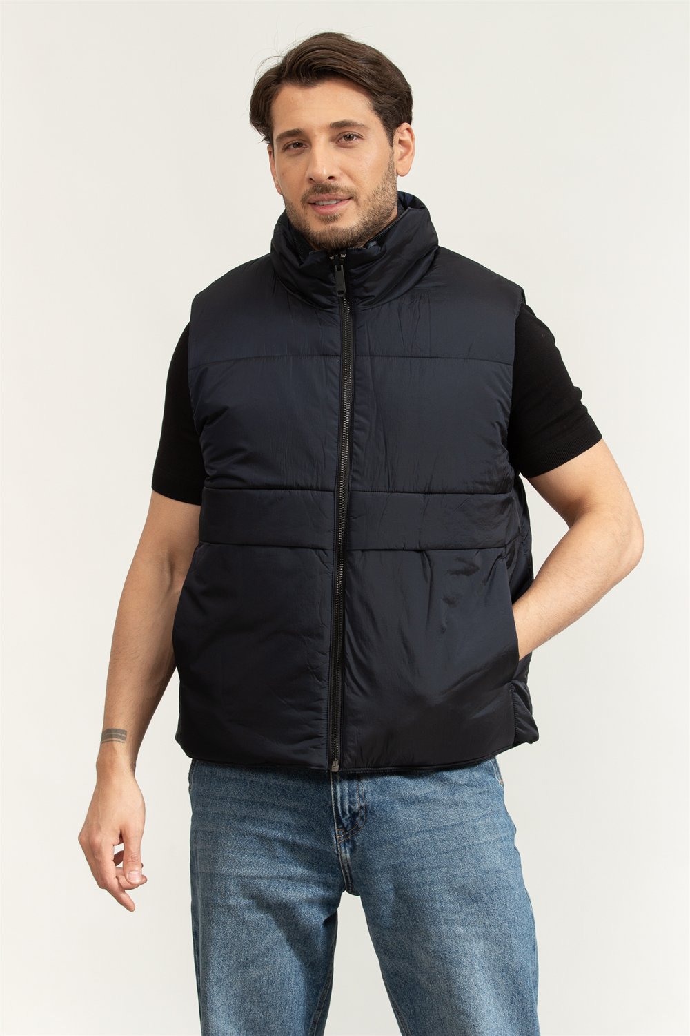 Calvin Klein Slvlss Reversible Corduroy Erkek Yelek