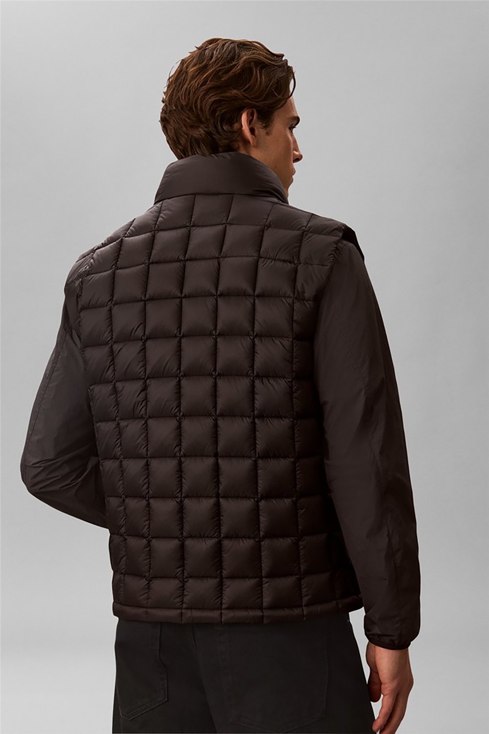 Calvin Klein Slvss Ultraltwt Nylon Quilted Pu Erkek Mont Siyah