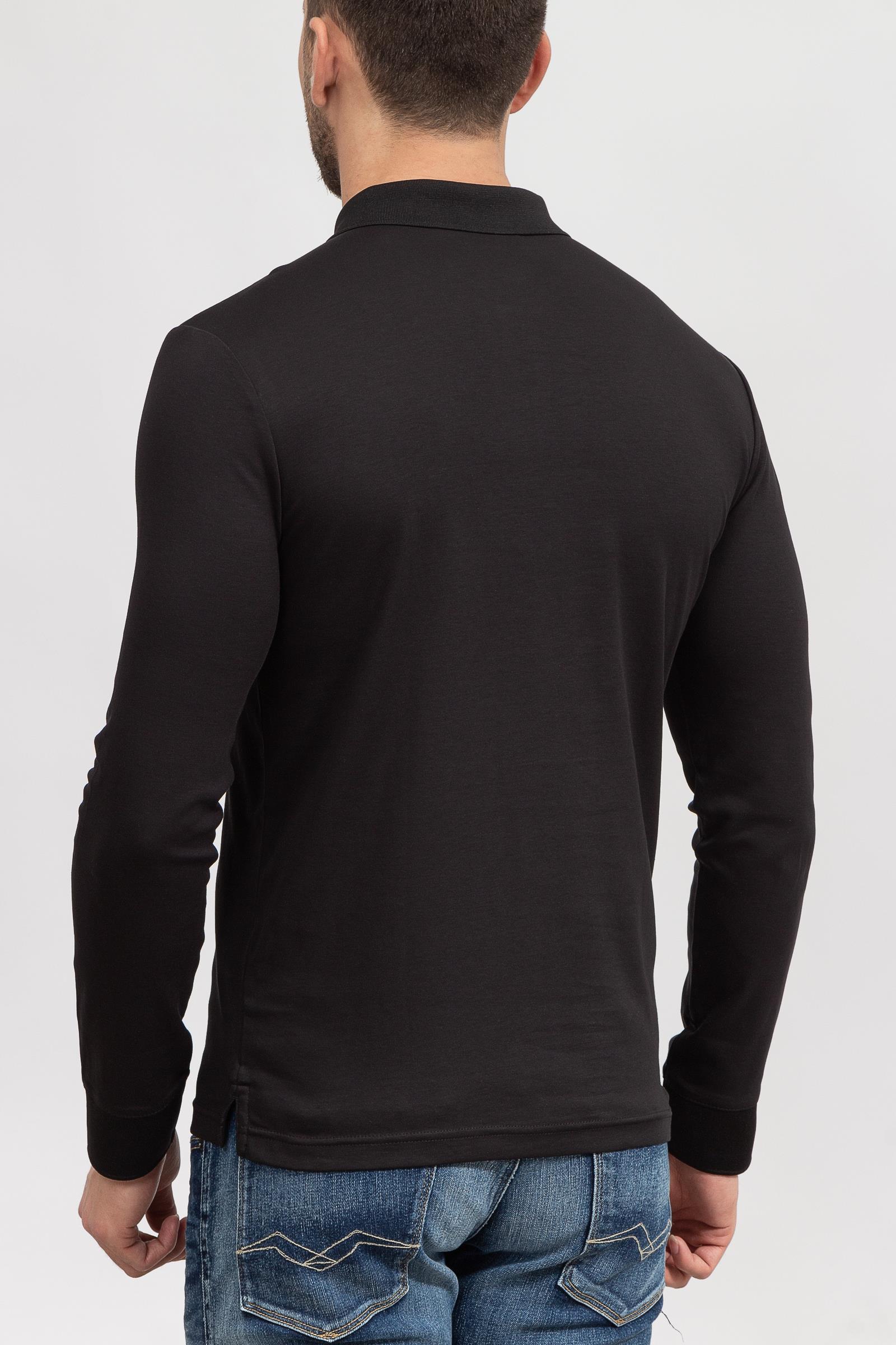 Calvin Klein Smooth Cotton Slim Ls Erkek Polo Yaka T-Shirt