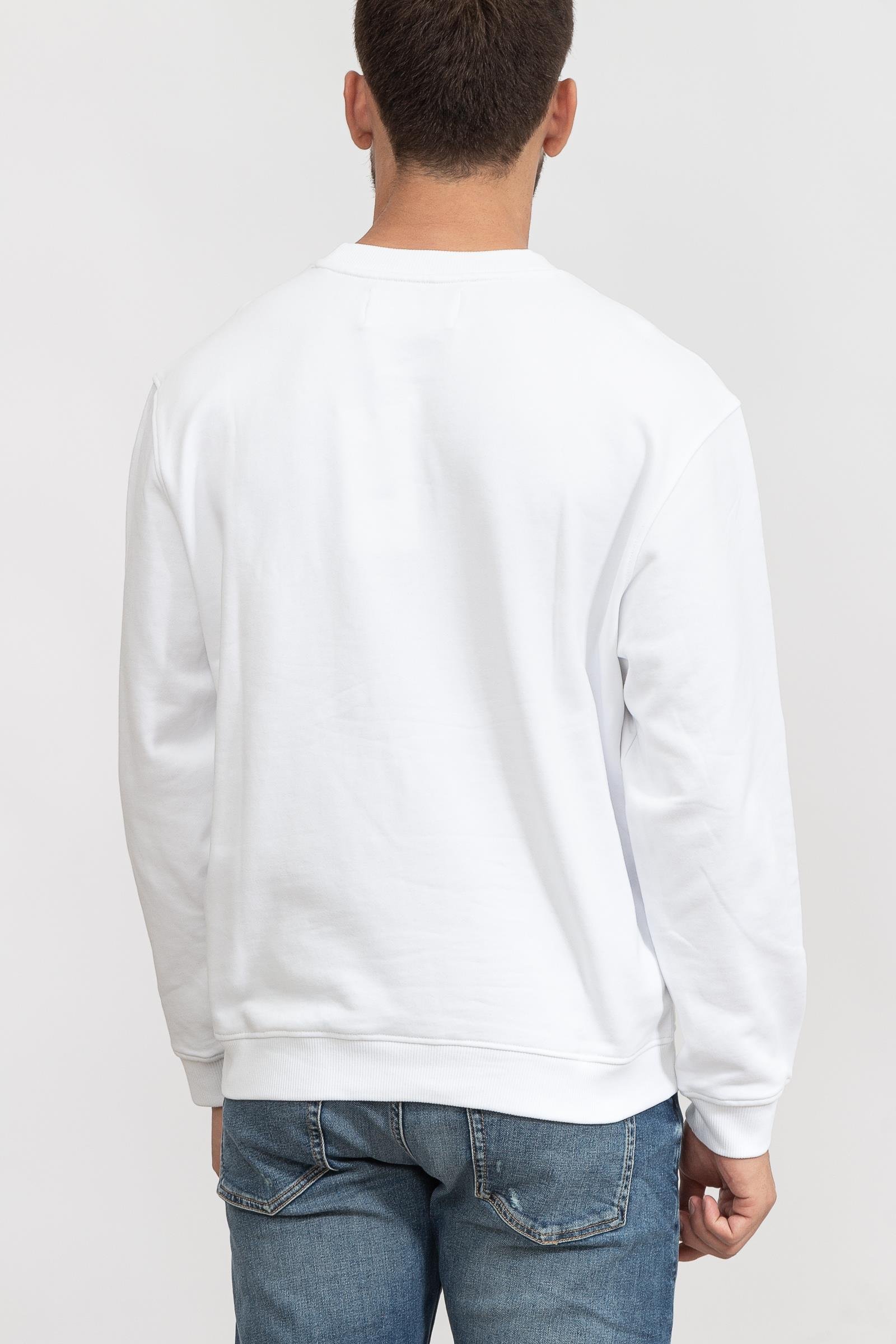 Calvin Klein Splash Photoprint Crew Neck Erkek Bisiklet Yaka Sweatshirt