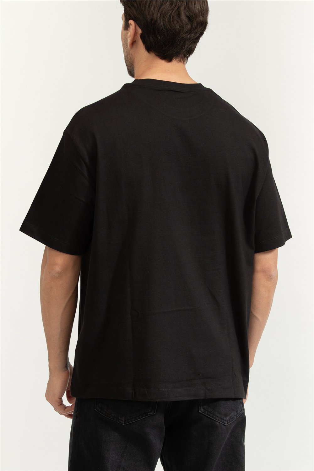 Calvin Klein SS 16S Rlxd Fit CKJ Graphic Tee Erkek Bisiklet Yaka T-Shirt
