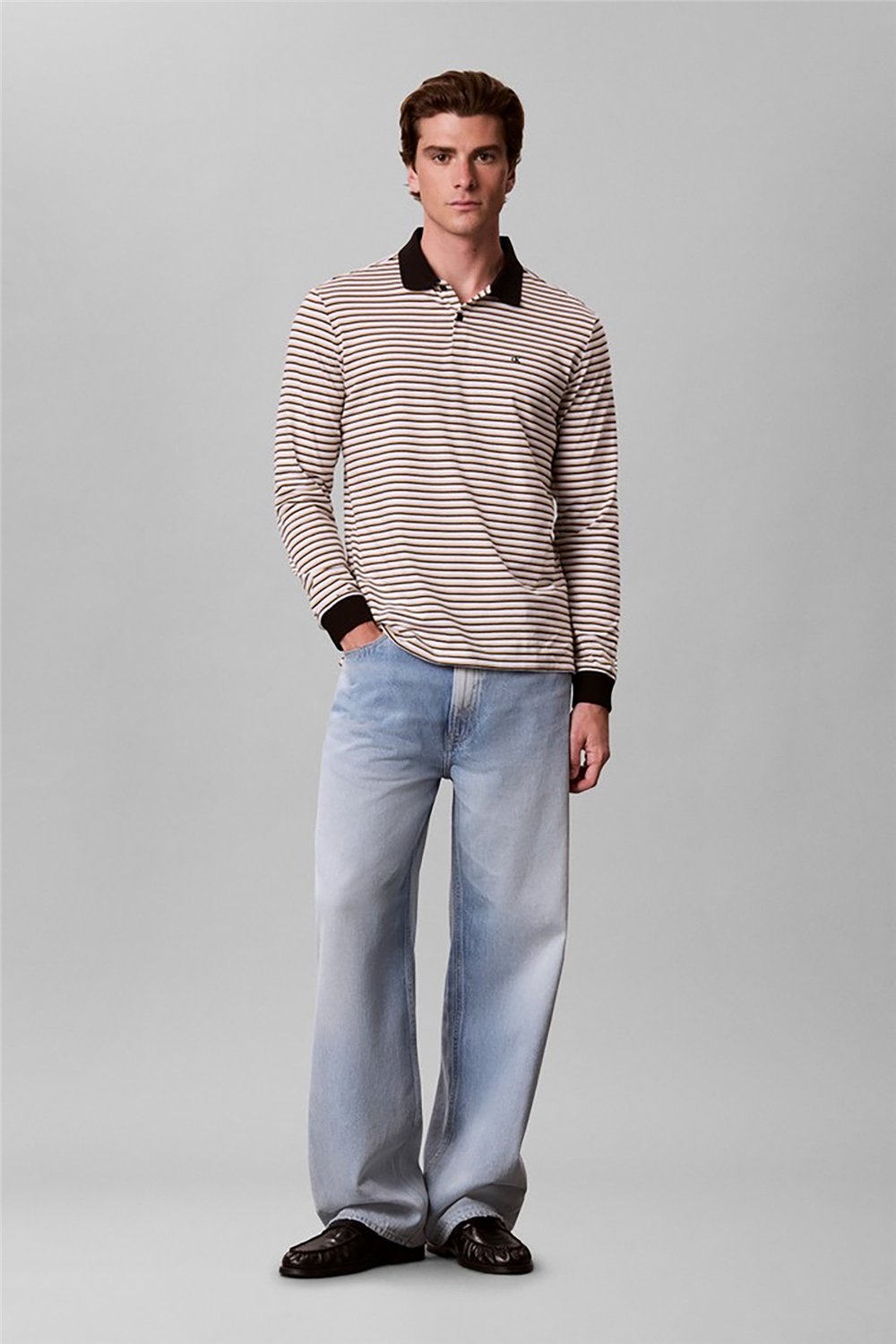 Calvin Klein Ss 30S Eu Script Calvin Klein Gr Erkek Bisiklet Yaka T-Shirt Beyaz