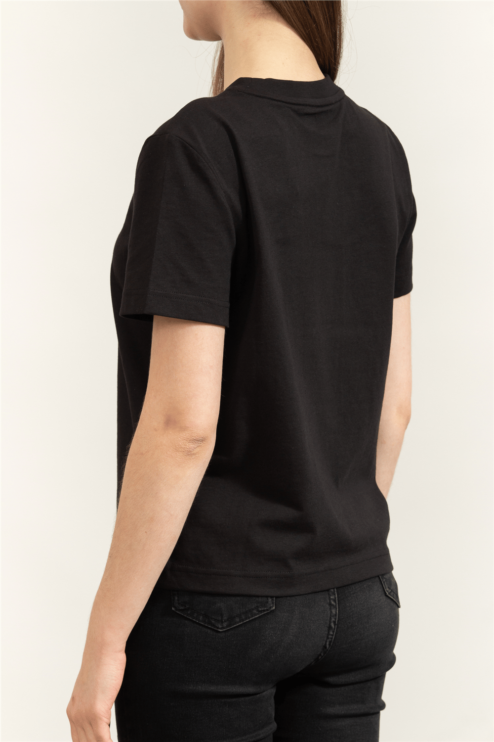 Calvin Klein SS Cktail Concept Graphic Tee Kadın Bisiklet Yaka T-Shirt