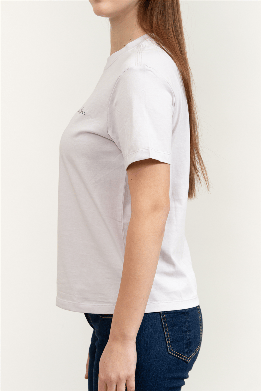 Calvin Klein SS Classic Graphic Tee Kadın Bisiklet Yaka T-Shirt