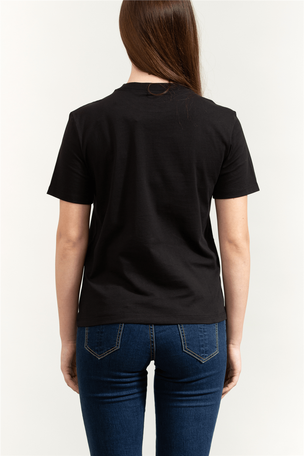 Calvin Klein SS Classic Graphic Tee Kadın Bisiklet Yaka T-Shirt