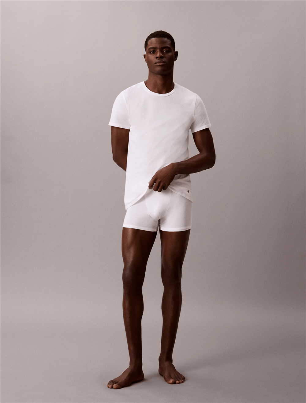 Calvin Klein S/S CreW Neck 3PK Erkek 3lü T-Shirt Çok Renkli