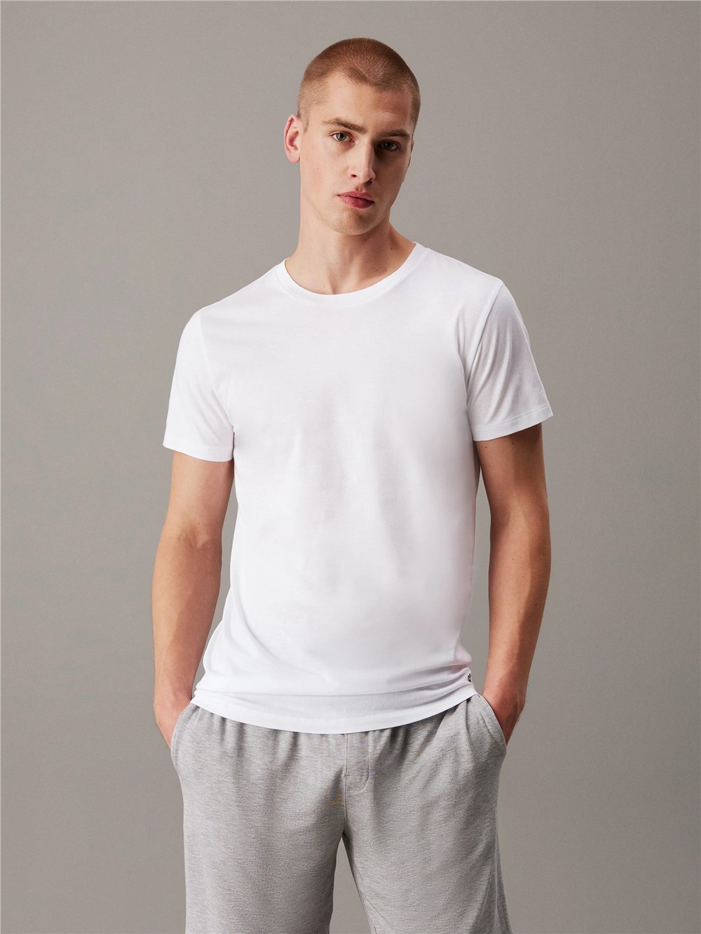 Calvin Klein S/S CreW Neck 3PK Erkek 3lü T-Shirt Çok Renkli