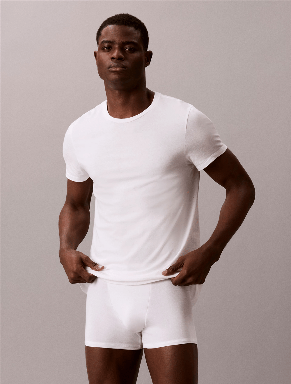 Calvin Klein S/S CreW Neck 3PK Erkek 3lü T-Shirt Çok Renkli