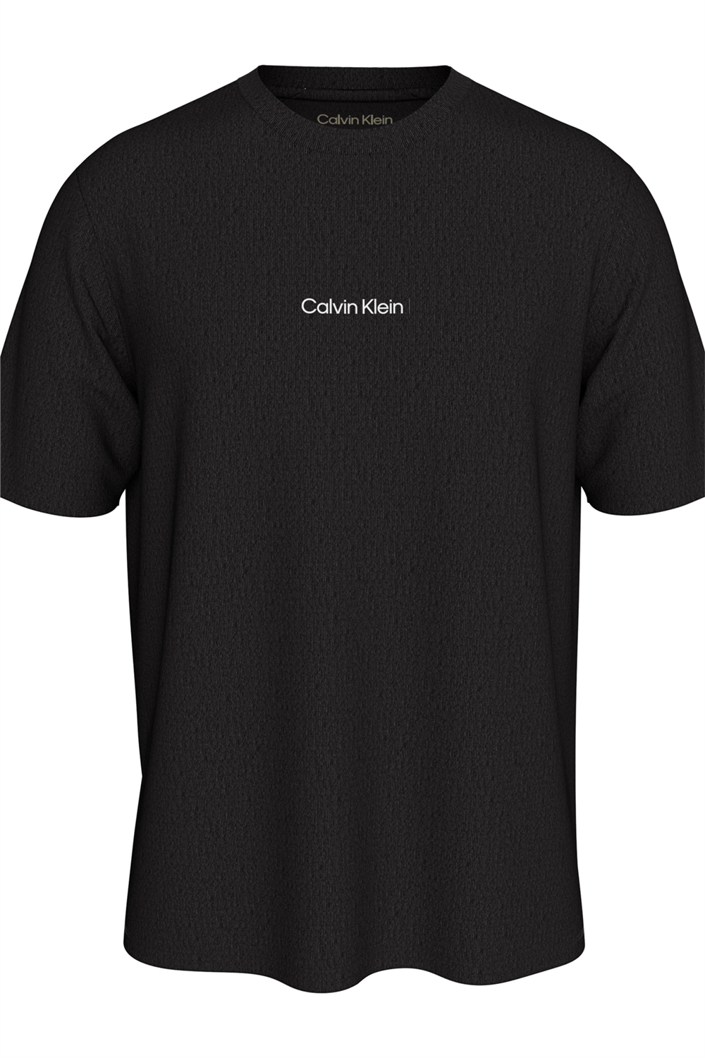 Calvin Klein S/S Crew Neck Erkek Bisiklet Yaka T-Shirt Siyah