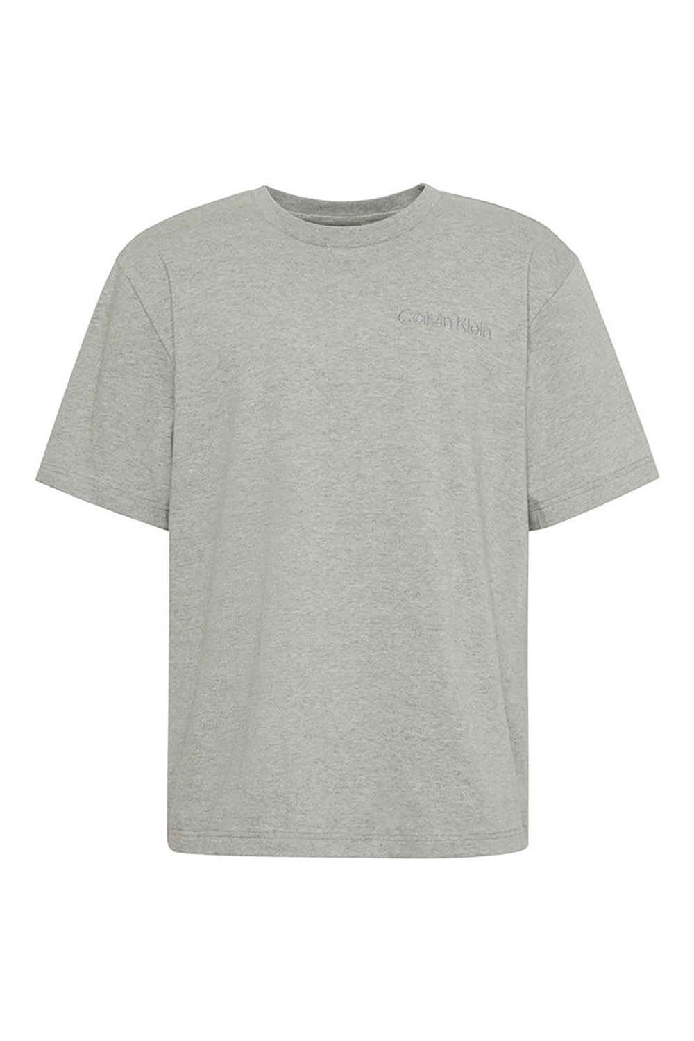 Calvin Klein S/S Crew Neck Erkek Pijama Üstü Gri