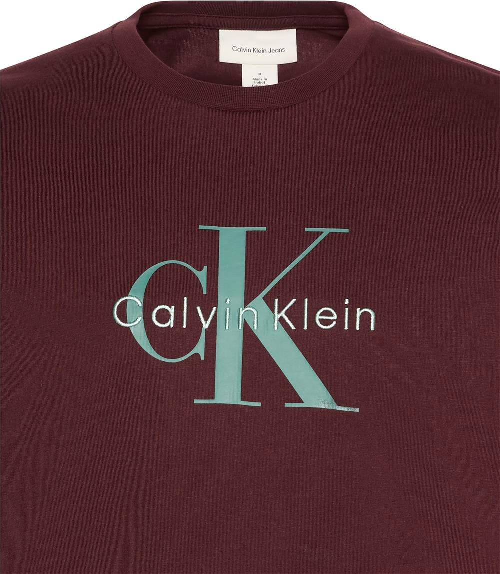 Calvin Klein Ss Hero Monologo Tee 20S Erkek Bisiklet Yaka T-Shirt