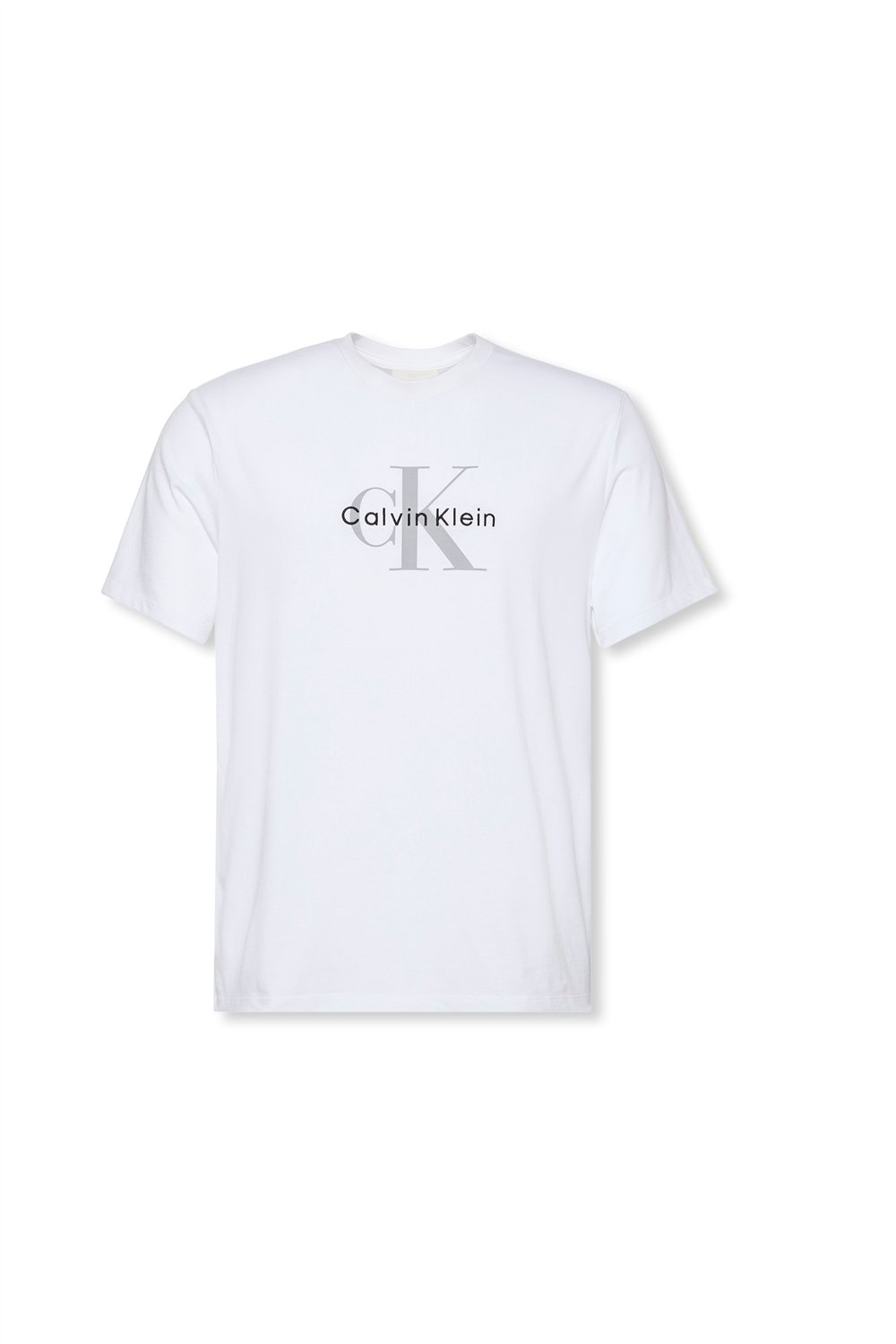 Calvin Klein Ss Hero Monologo Tee Erkek Bisiklet Yaka T-Shirt