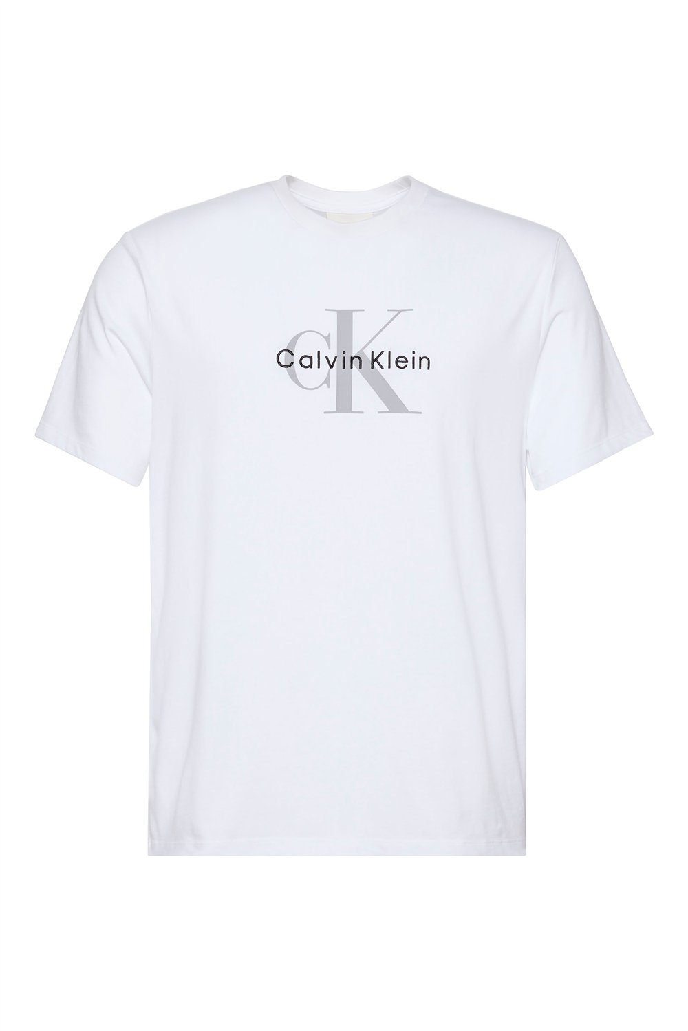 Calvin Klein Ss Hero Monologo Tee Erkek Bisiklet Yaka T-Shirt