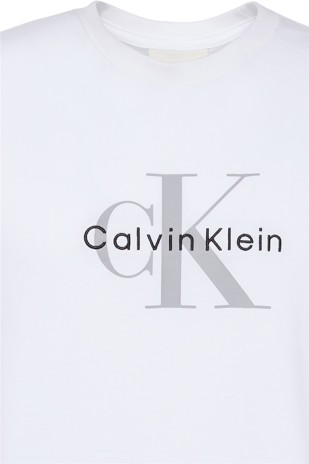 Calvin Klein Ss Hero Monologo Tee Erkek Bisiklet Yaka T-Shirt