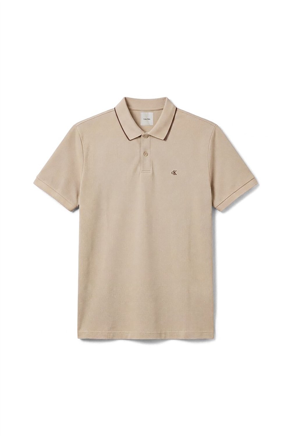 Calvin Klein Ss Refined Pique Tipped Classic Erkek Polo Yaka T-Shirt