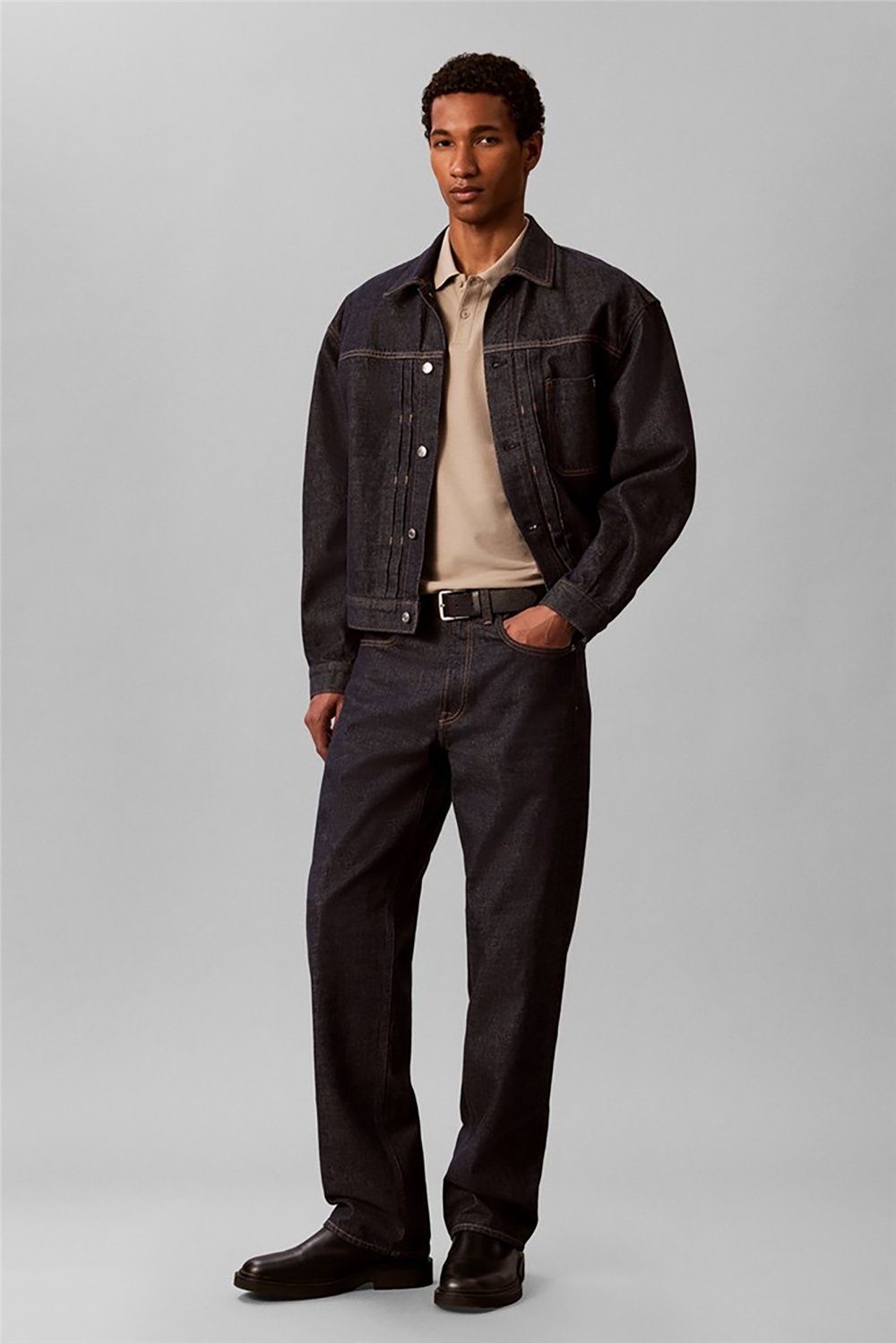 Calvin Klein Ss Refined Pique Tipped Classic Erkek Polo Yaka T-Shirt