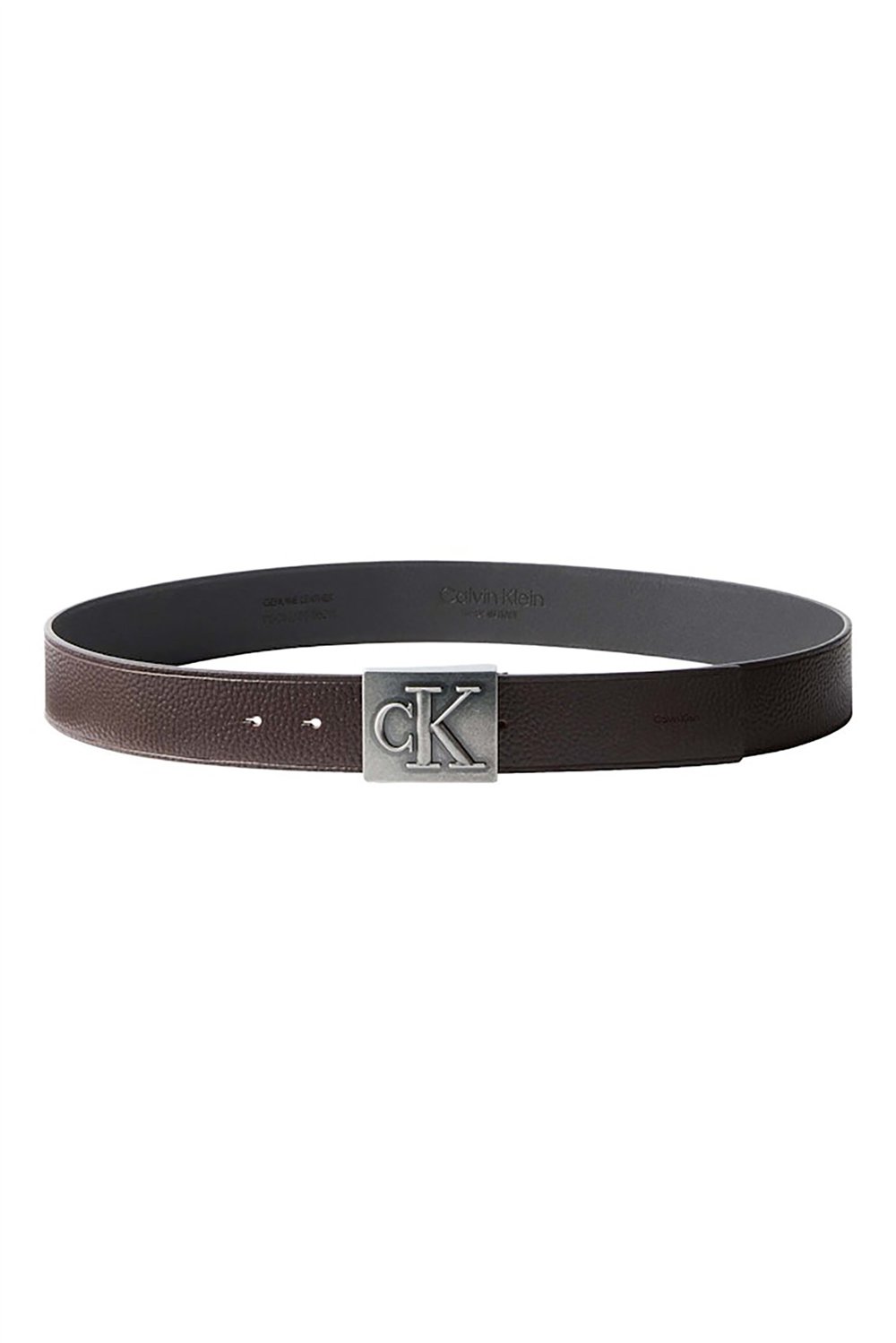 Calvin Klein Ssnl Mono Plaque 40Mm Erkek Kemer Kahverengi