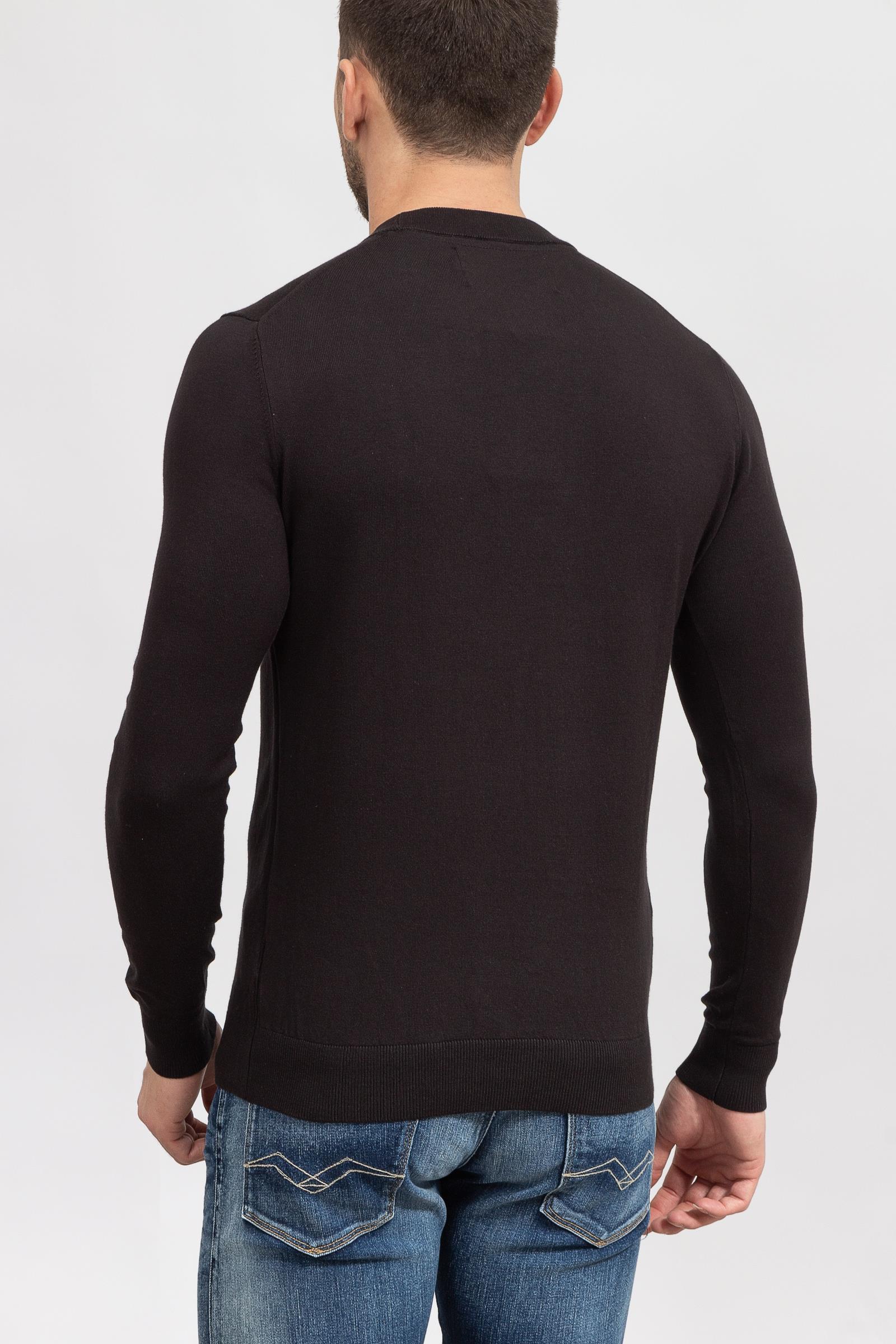 Calvin Klein Stacked Logo Erkek Triko