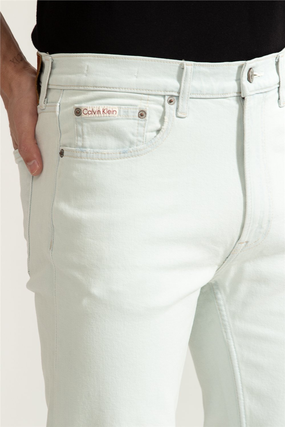 Calvin Klein Standard Straight Bl Erkek Jean Pantolon