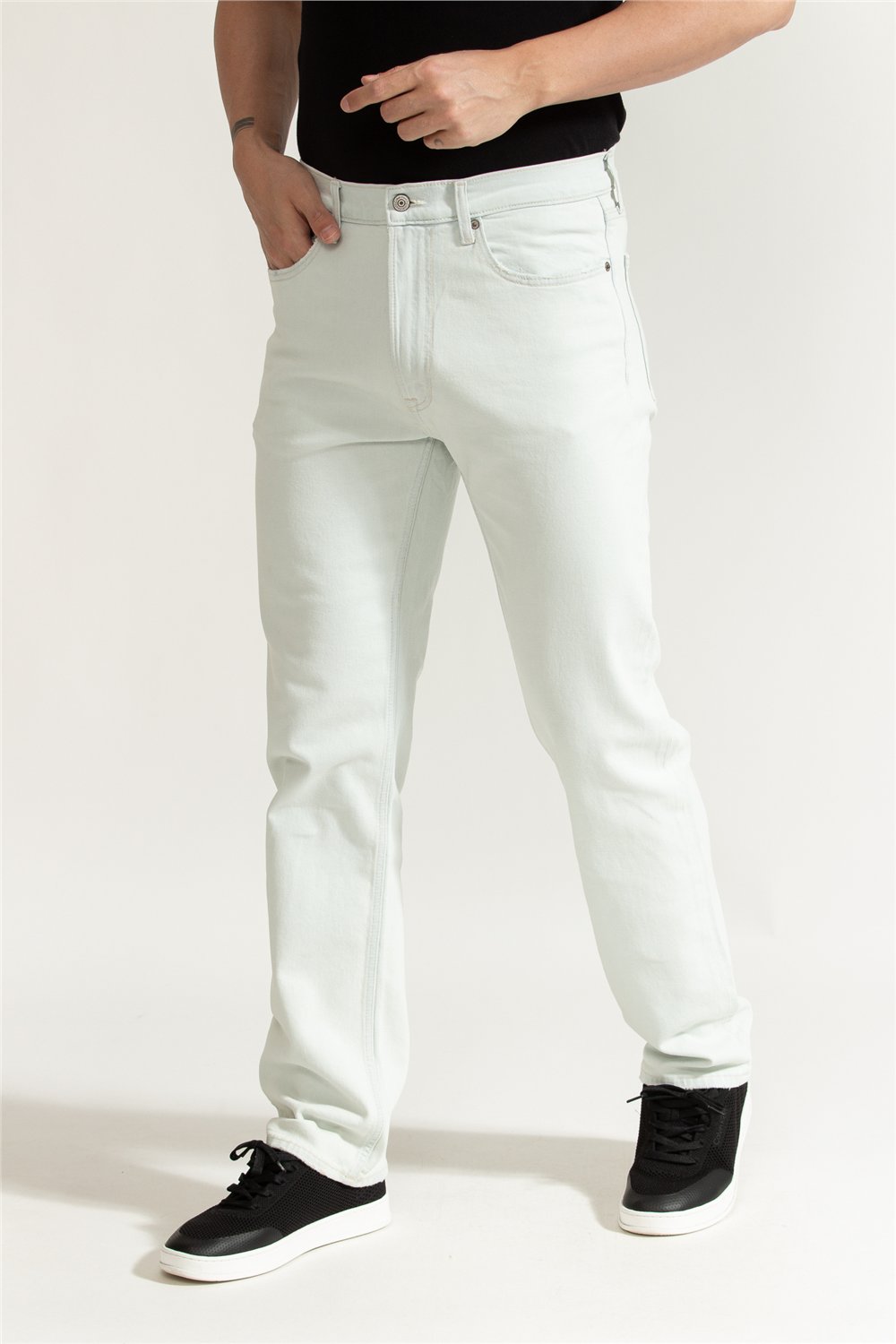 Calvin Klein Standard Straight Bl Erkek Jean Pantolon