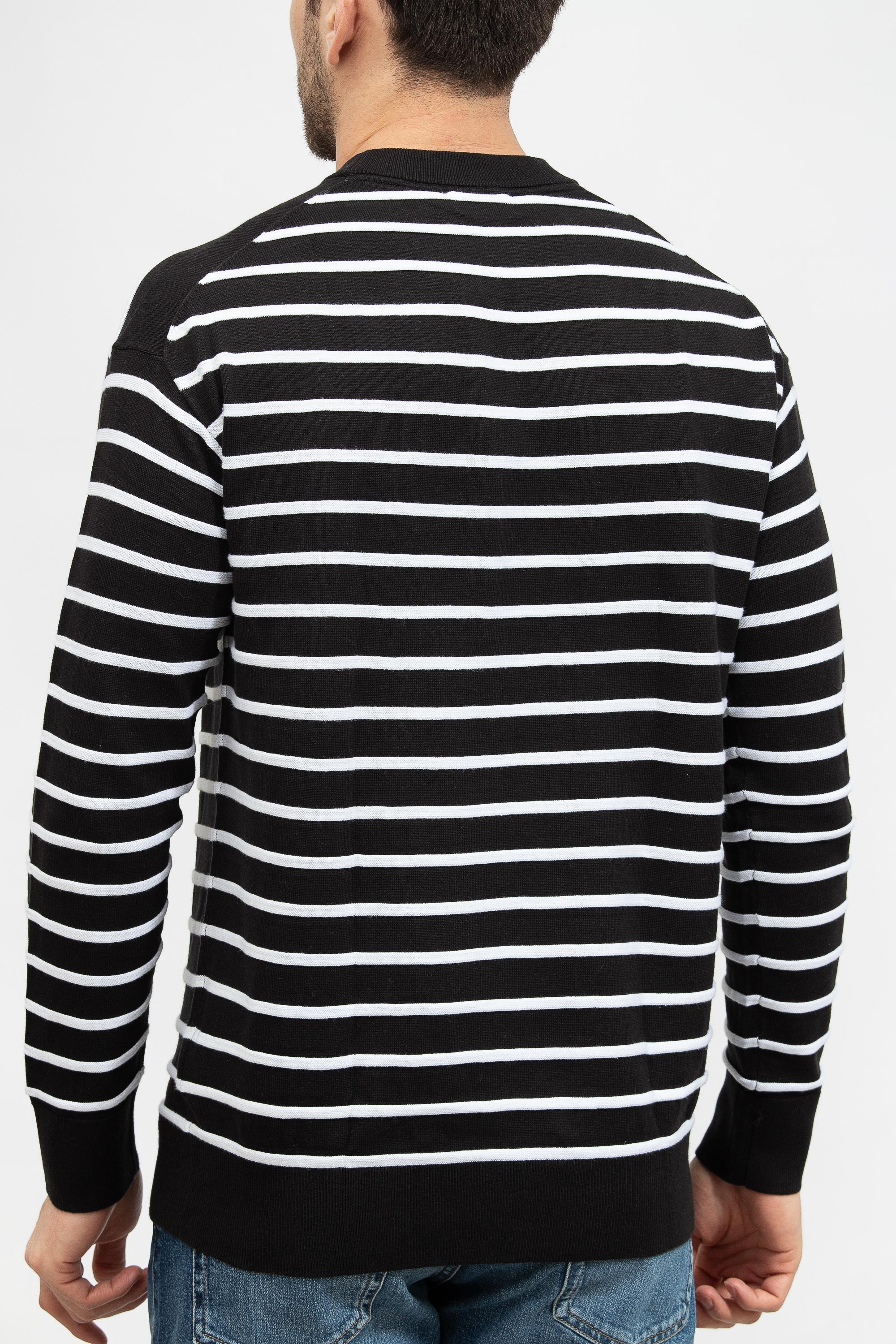 Calvin Klein Striped Comfort Sweater Erkek Triko