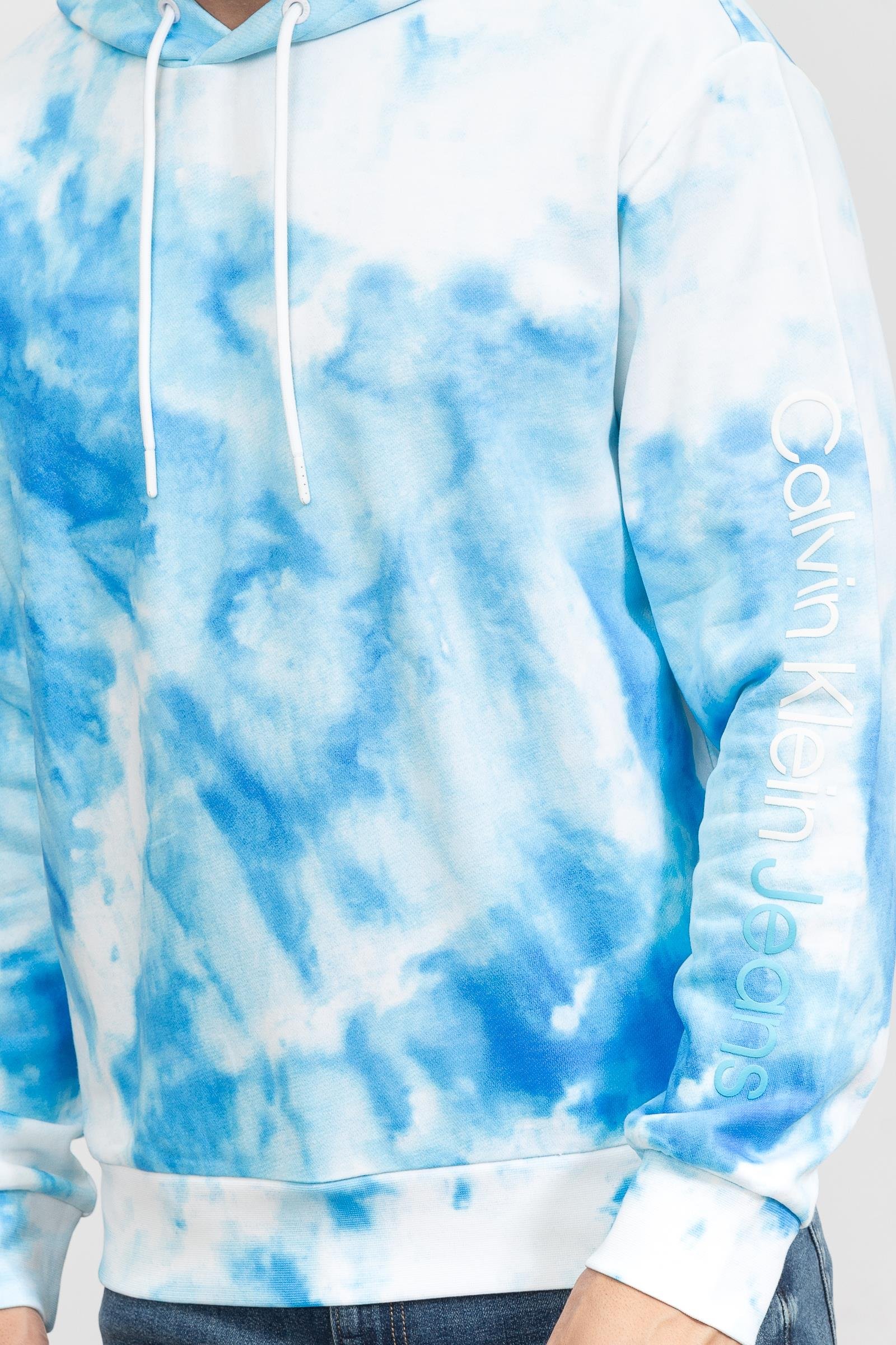 Calvin Klein Summer Splash Aop Hoodie Erkek Kapüşonlu Sweatshirt