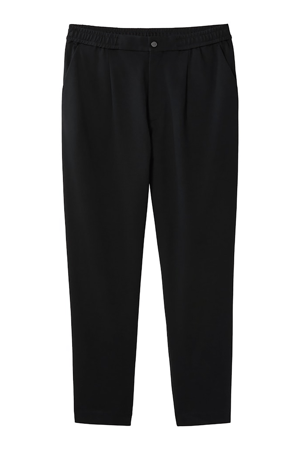 Calvin Klein Tapered Tech Knit Pleated Pant Erkek Pantolon Siyah