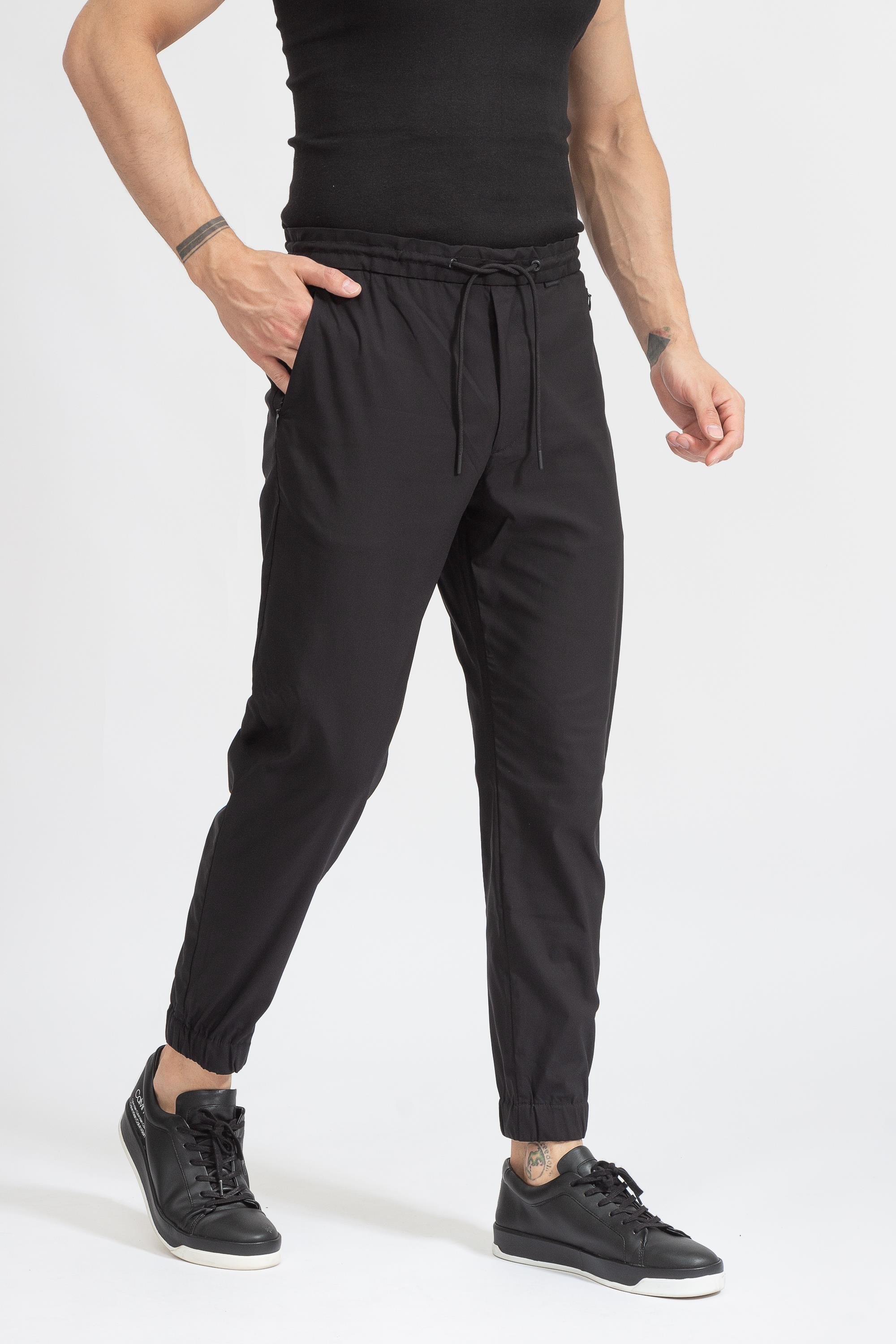Calvin Klein Tech Cotton Cropped Tapered Erkek Jogger Pantolon