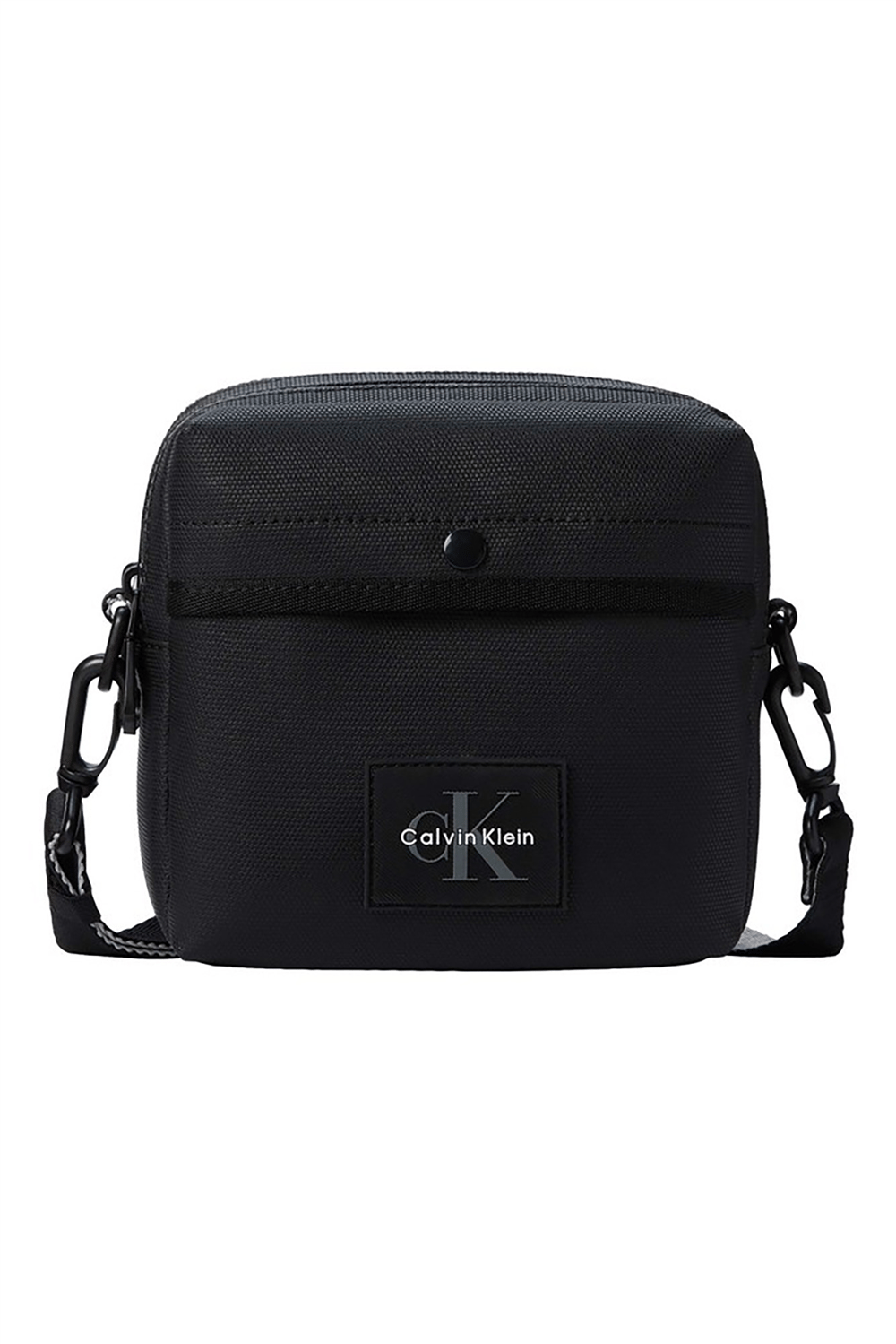 Calvin Klein Texture Mix Square Erkek Reporter Çanta Siyah