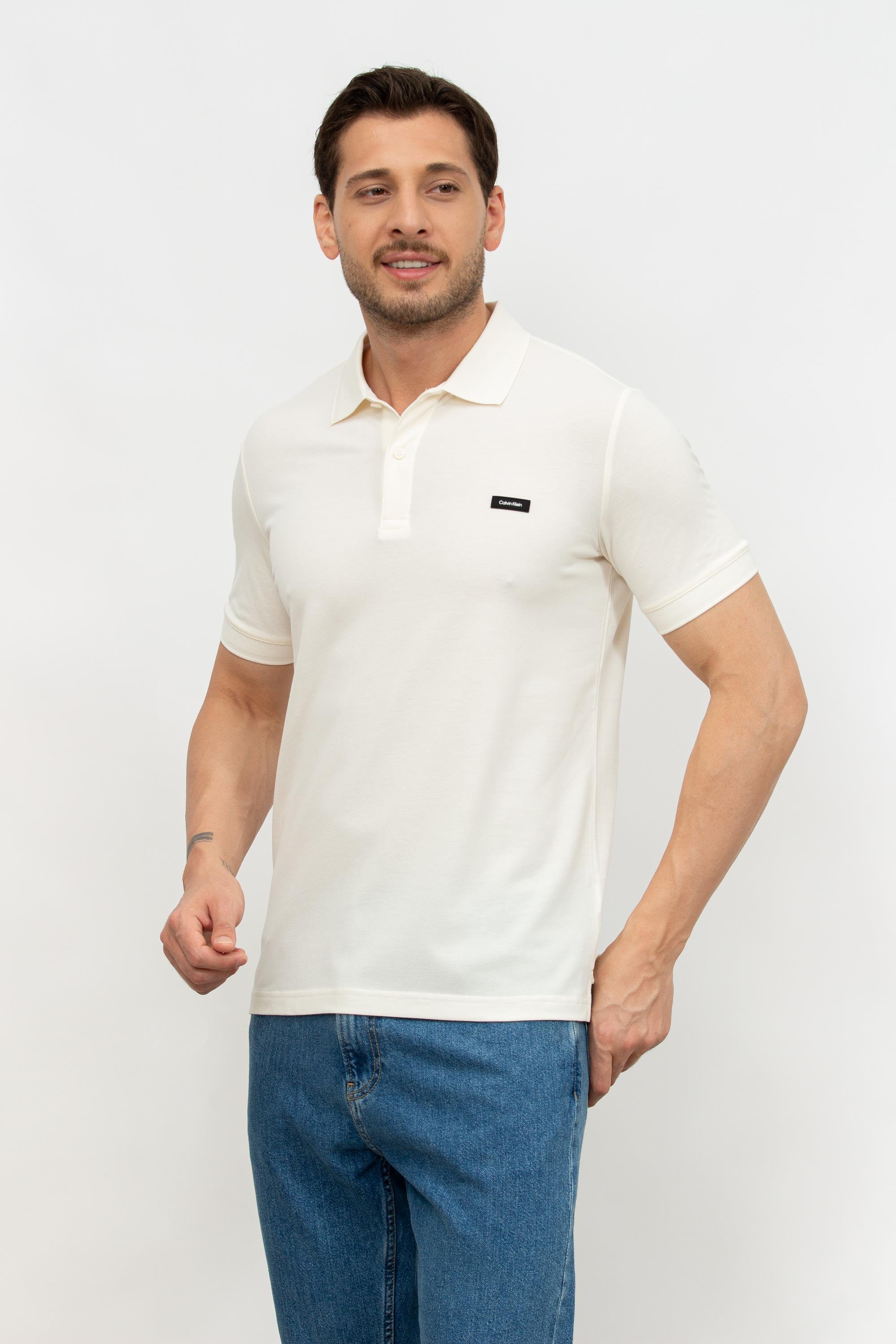 Calvin Klein Thermo Tech Pique Slim Erkek Polo Yaka T-Shirt