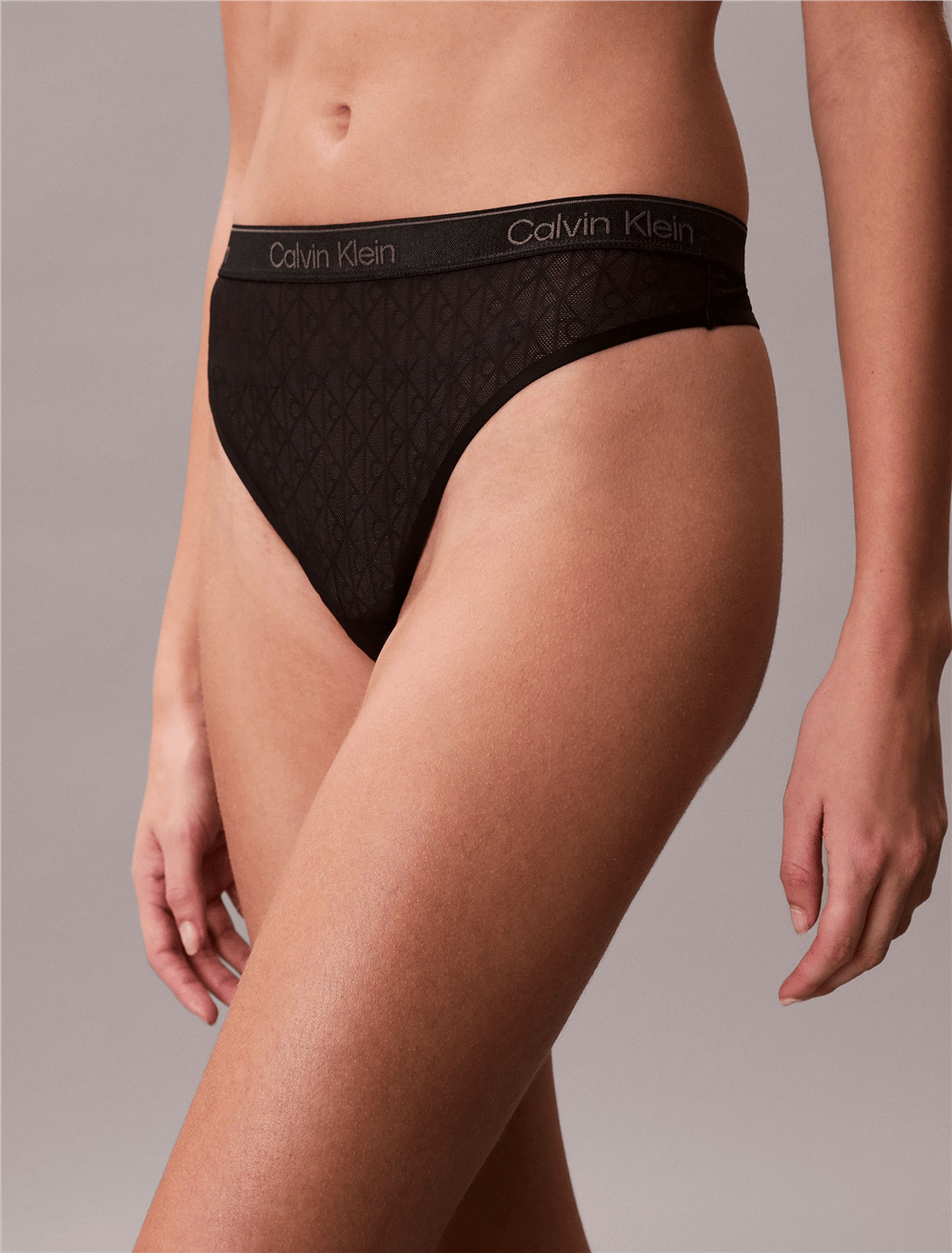 Calvin Klein Thong Kadın Külot Siyah