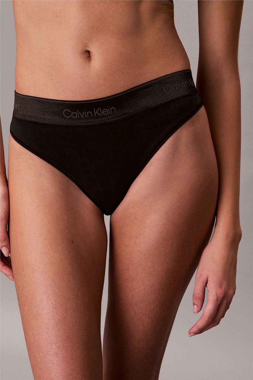 Calvin Klein Thong Kadın Külot Siyah