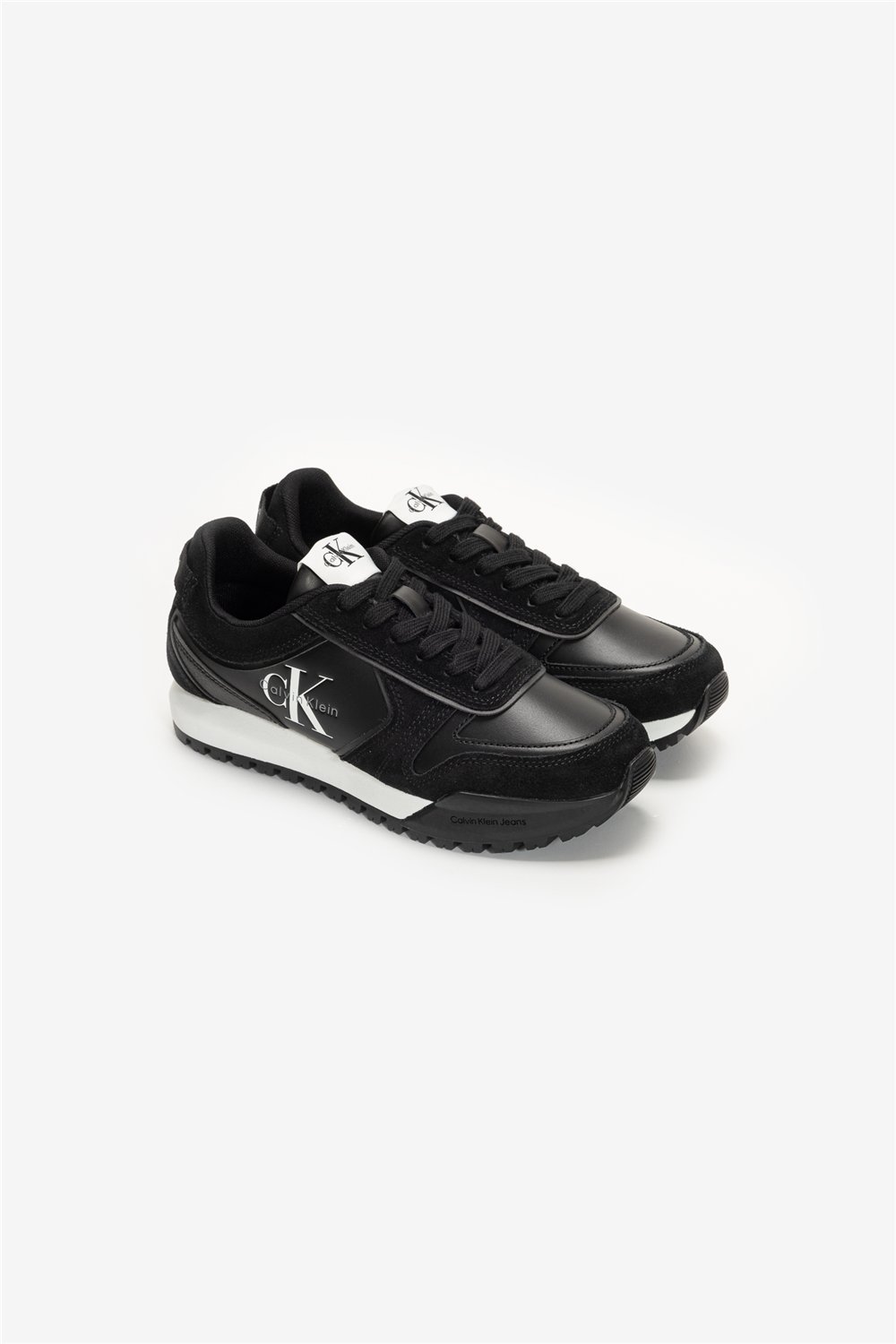 Calvin Klein Toothy Run Laceup Low Lth Mix Erkek Sneaker
