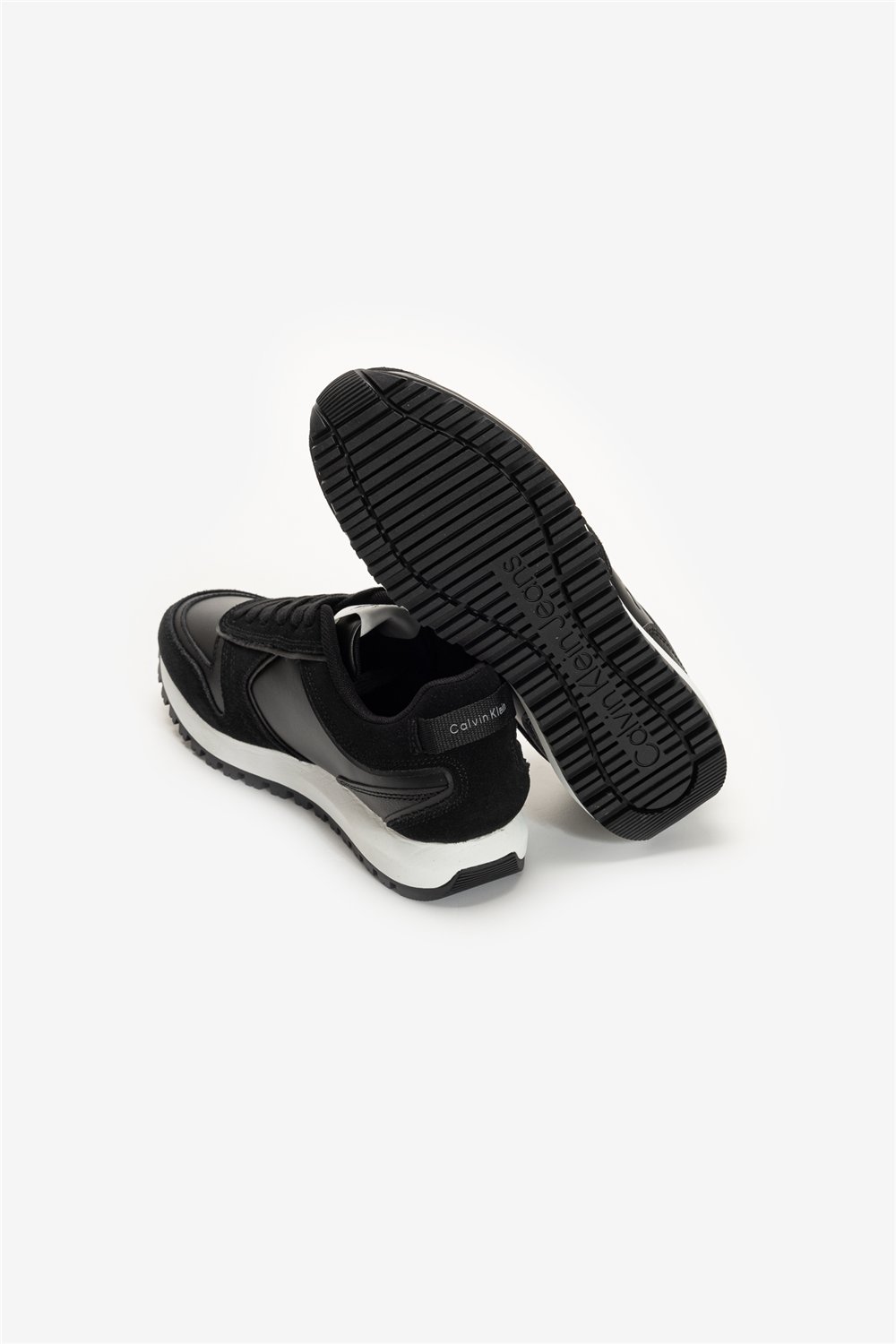 Calvin Klein Toothy Run Laceup Low Lth Mix Erkek Sneaker