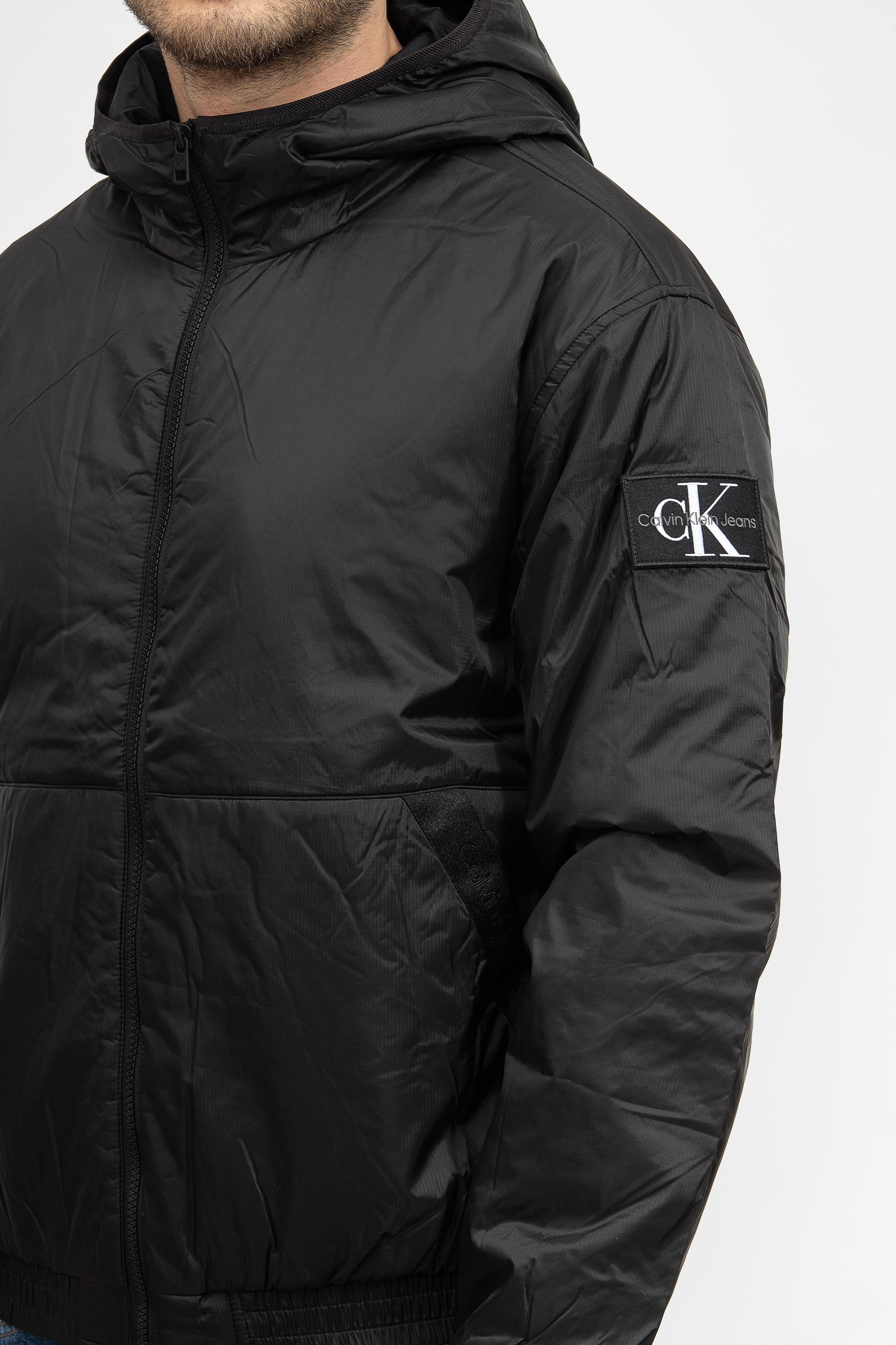 Calvin Klein Trim Windbreaker Erkek Mont