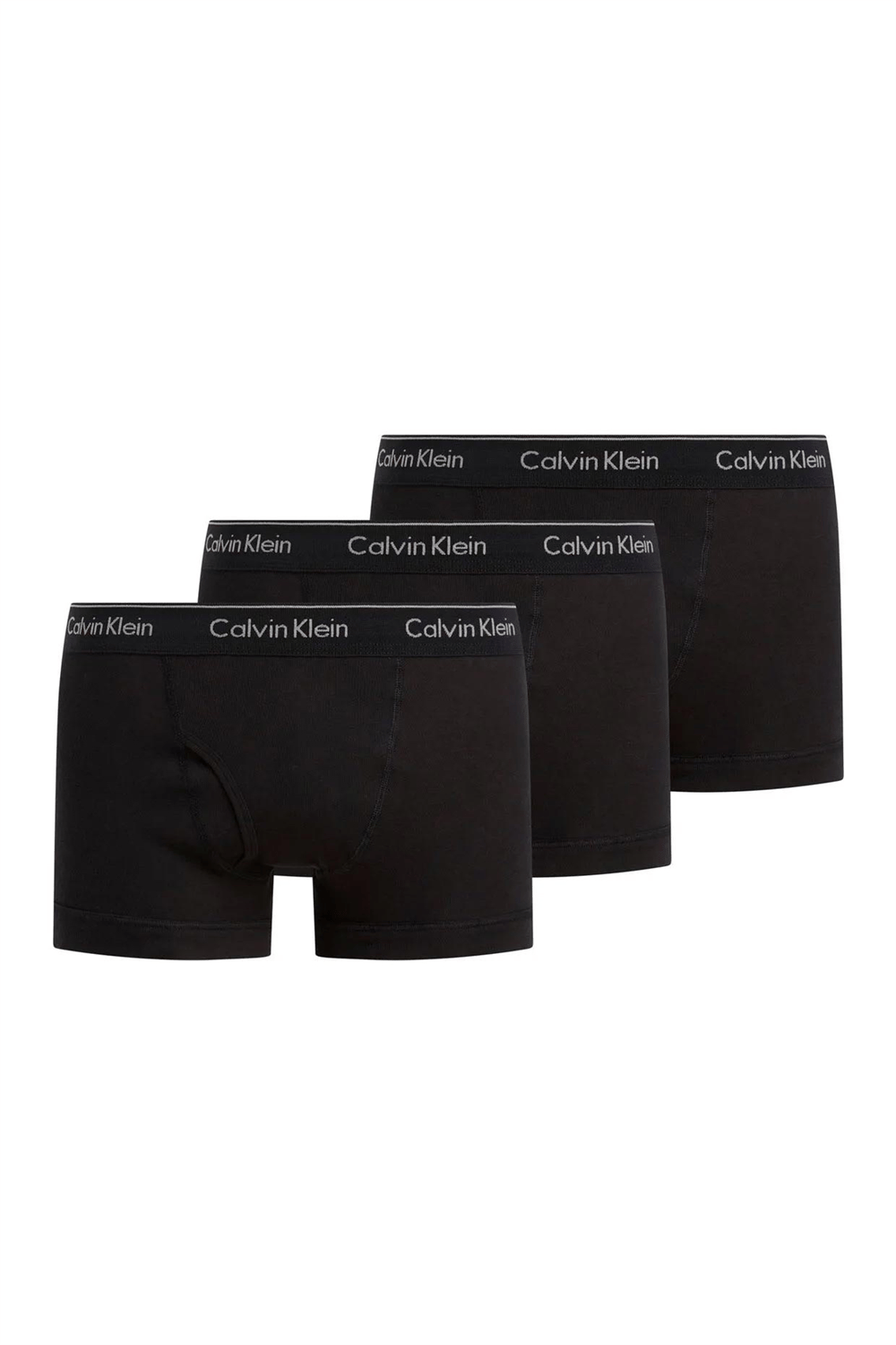 Calvin Klein Trunk 3 PK Erkek 3lü Boxer Siyah