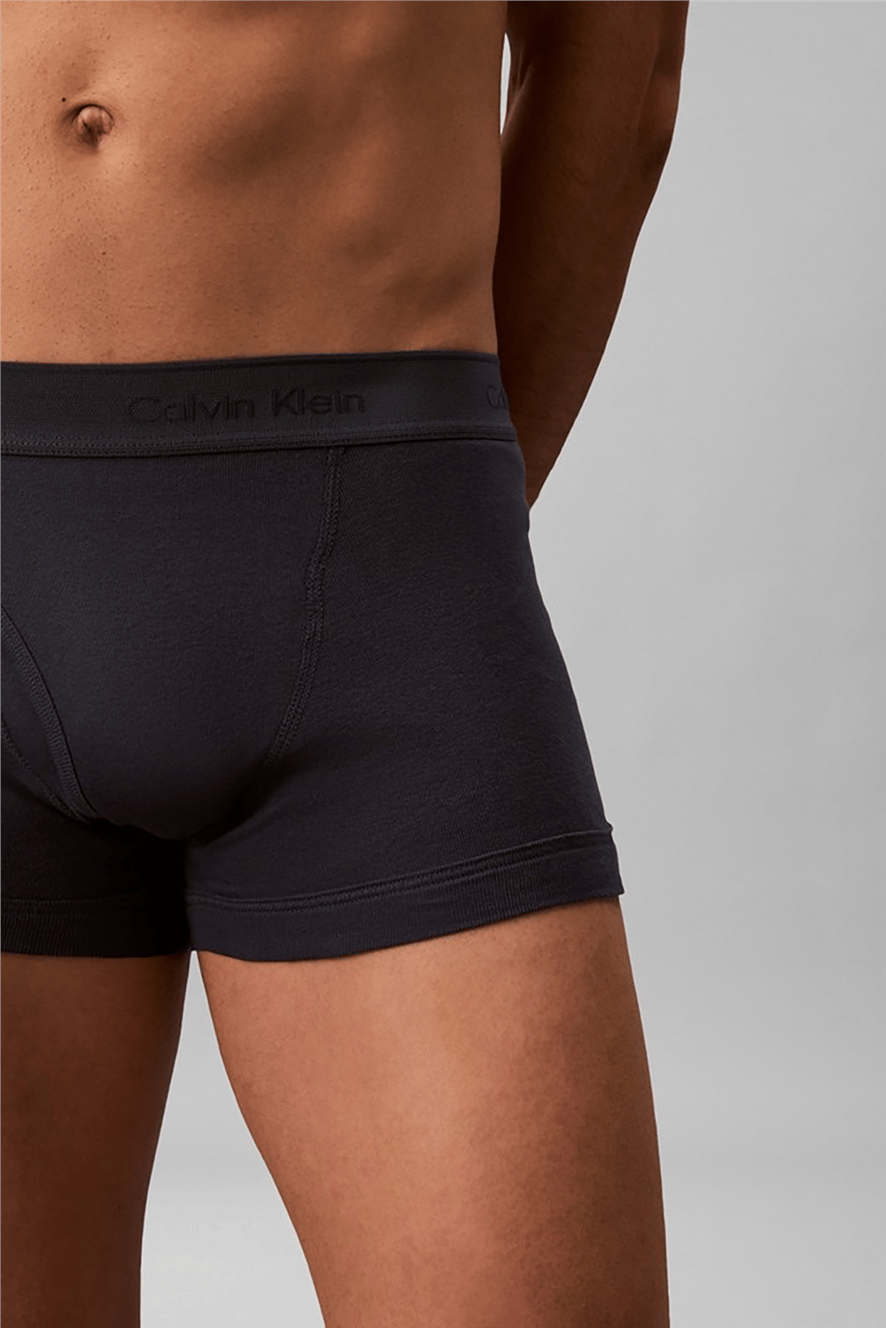 Calvin Klein Trunk 3 PK Erkek 3lü Boxer Mavi