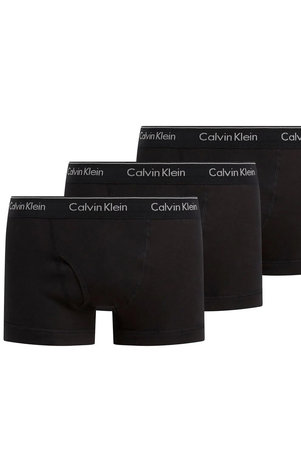 Calvin Klein Trunk 3 PK Erkek 3lü Boxer Siyah