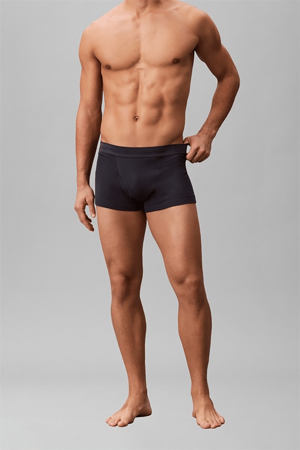 Calvin Klein Trunk 3 PK Erkek 3lü Boxer Mavi