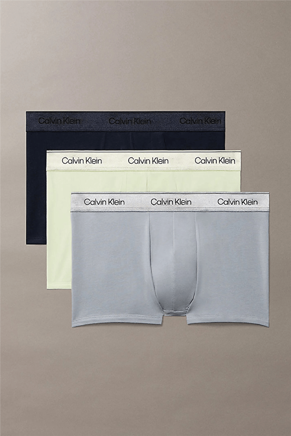 Calvin Klein Trunk 3Pk Erkek 3lü Boxer Yeşil