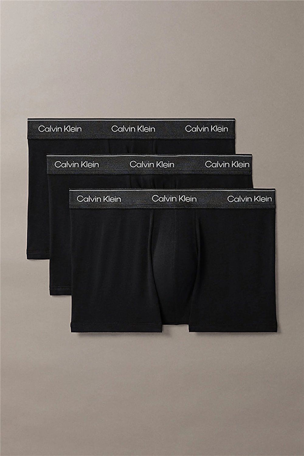 Calvin Klein Trunk 3Pk Erkek 3lü Boxer Yeşil