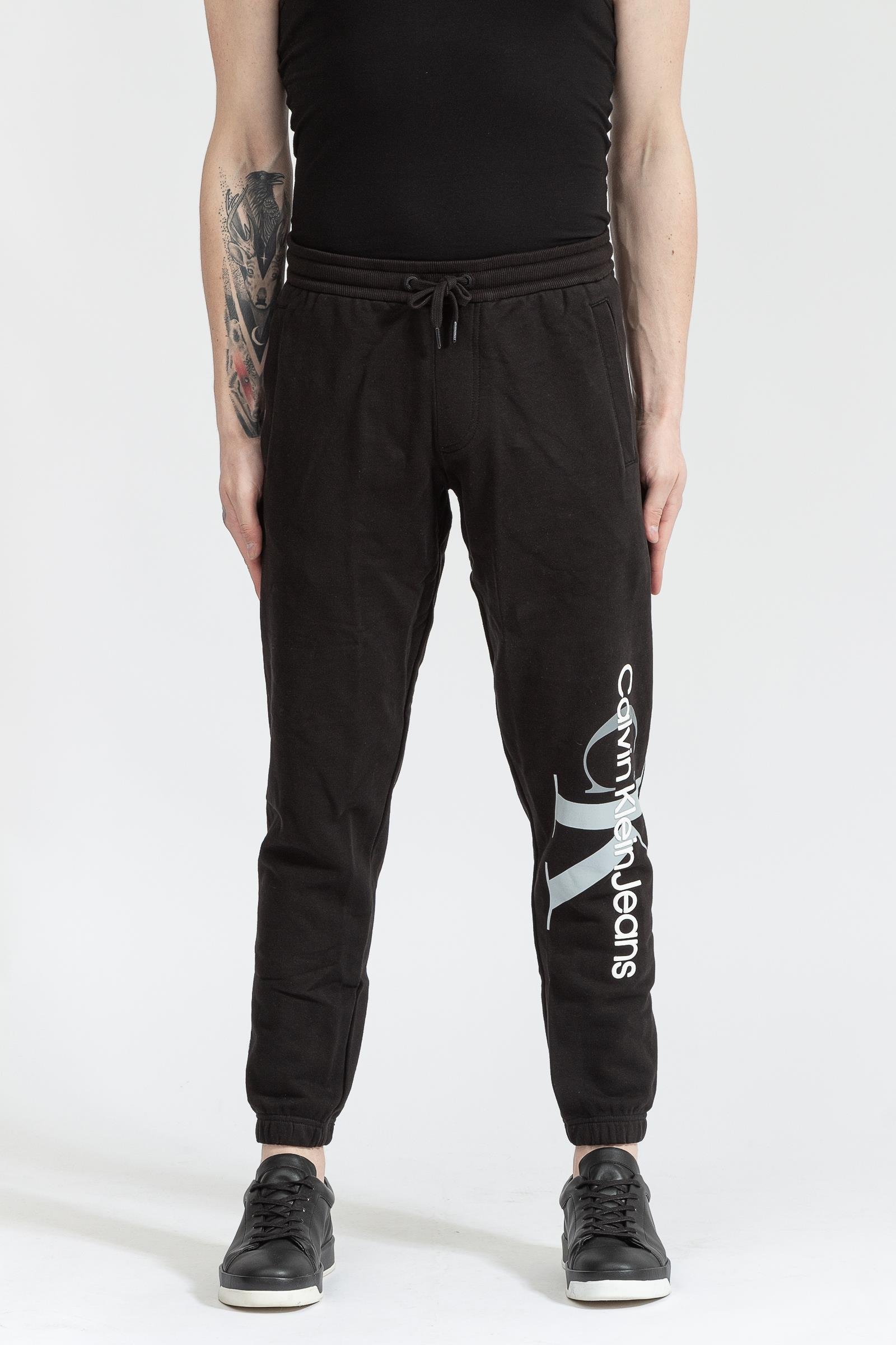 Calvin Klein Two Tone Monogram Hwk Pant Erkek Eşofman Altı