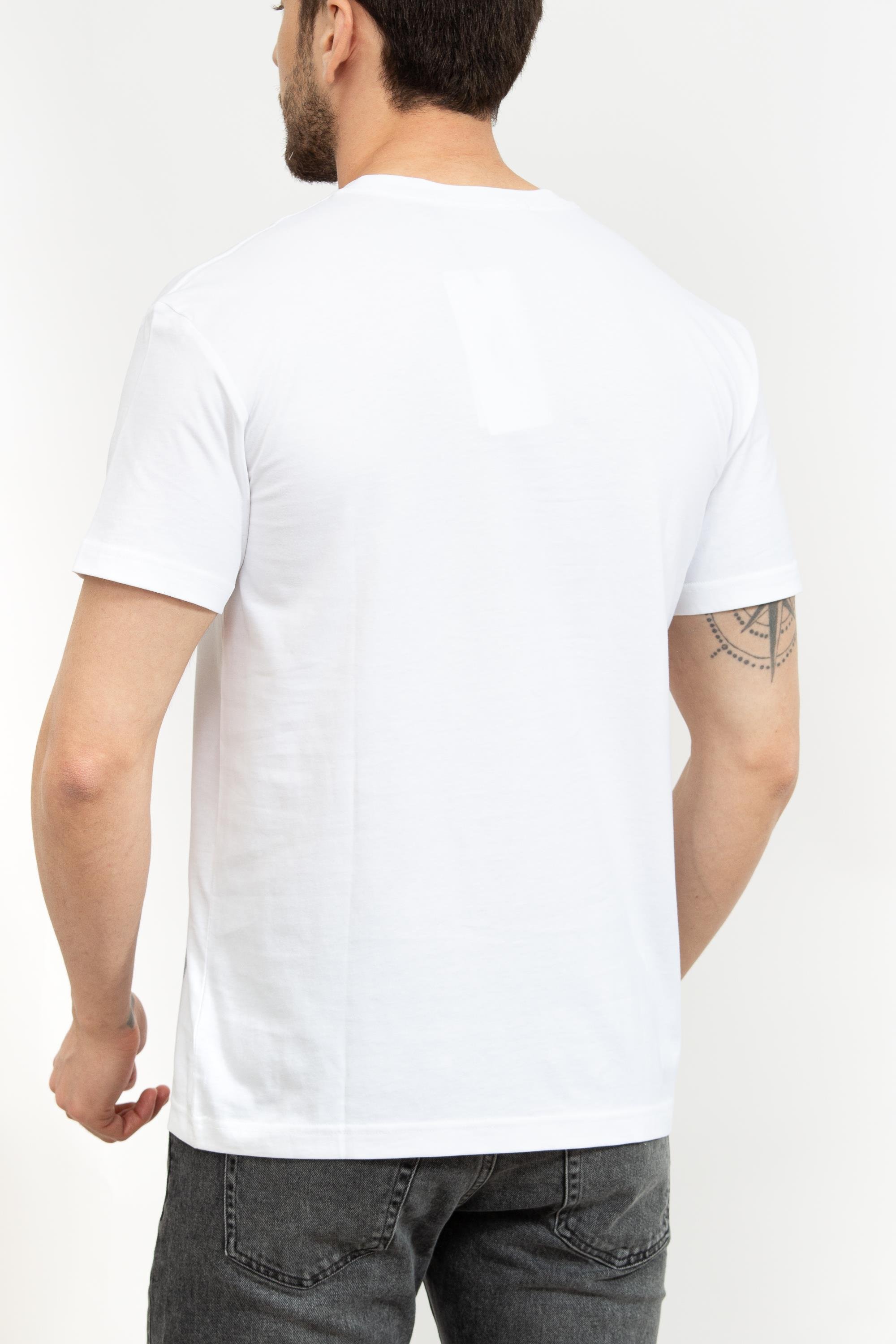 Calvin Klein Two Tone Monologo Erkek Bisiklet Yaka T-Shirt