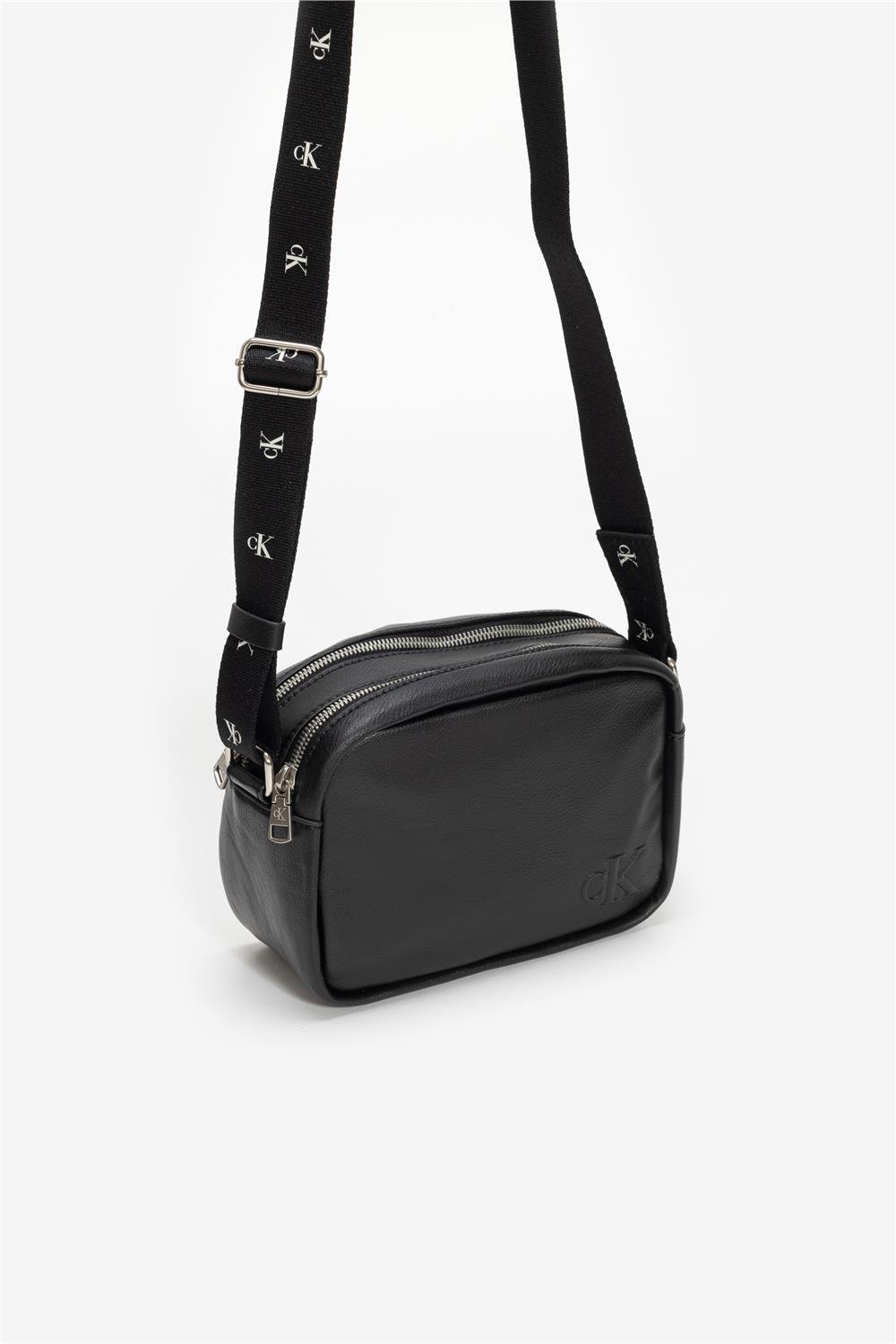 Calvin Klein Ultralight Dblzipcamera 21 Pu Kadın Mini Omuz Çantası