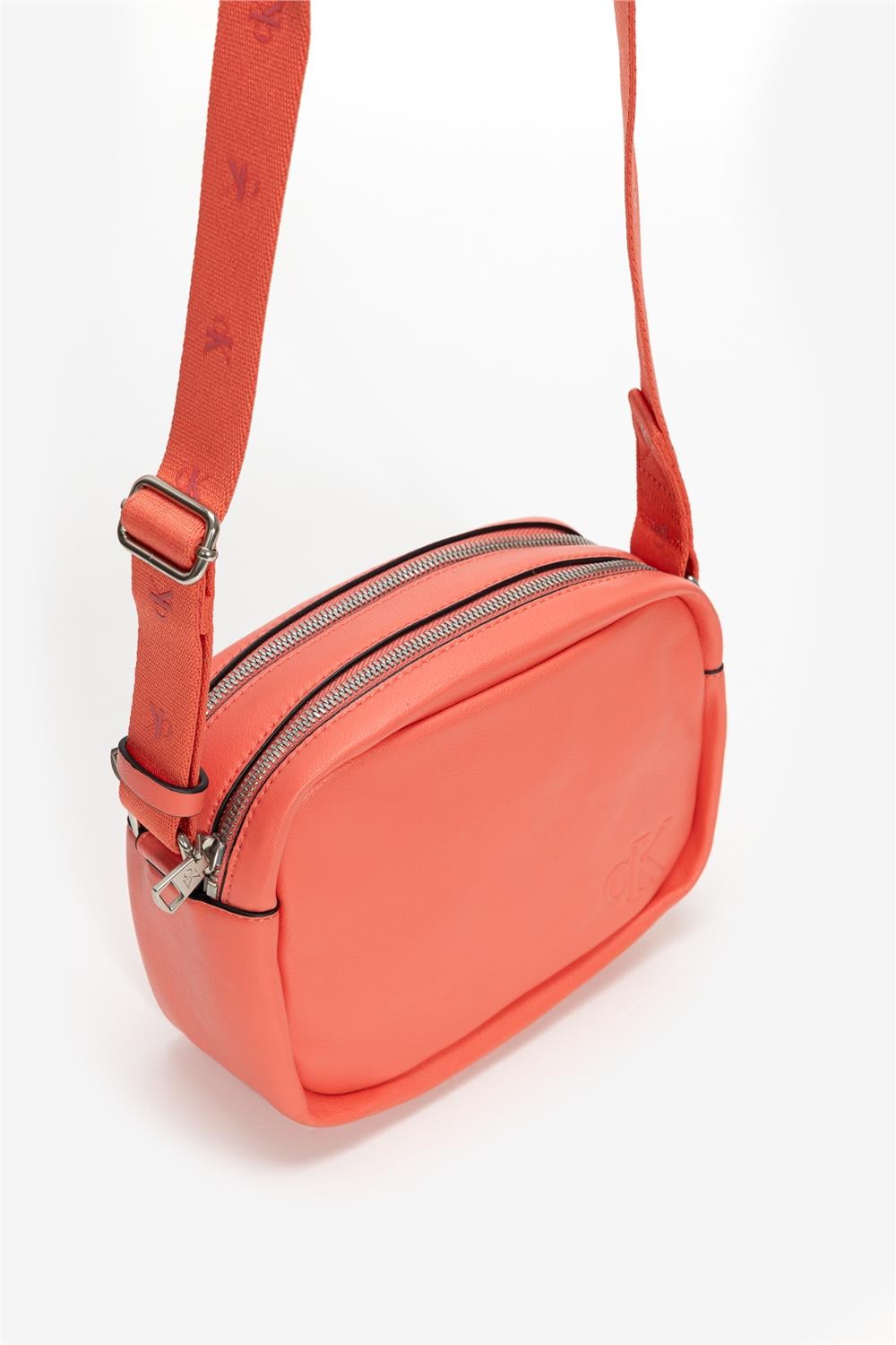 Calvin Klein Ultralight Dblzipcamera 21 Pu Kadın Mini Omuz Çantası