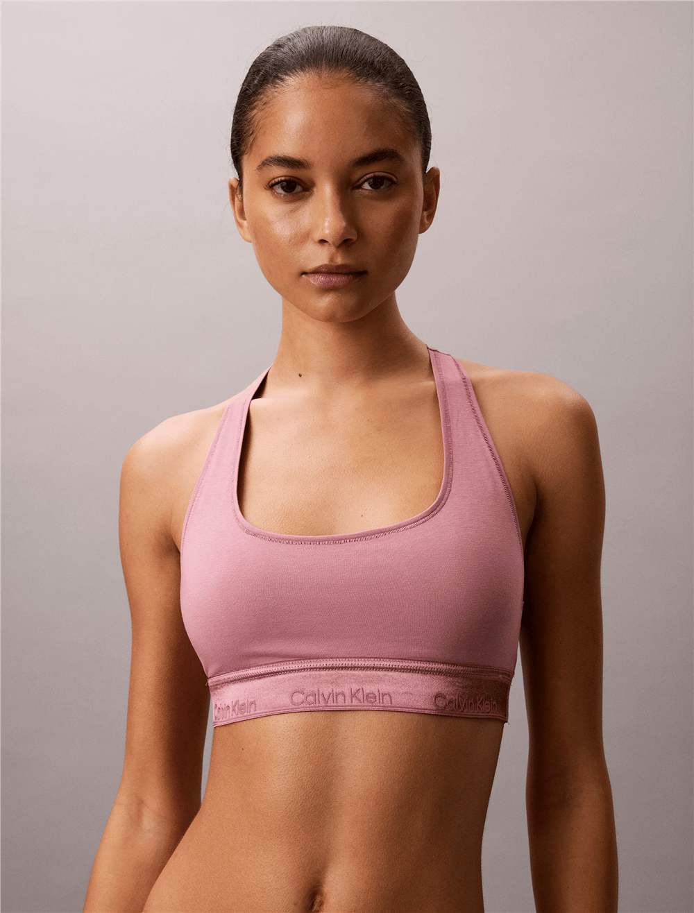 Calvin Klein Unlined Bralette Kadın Sütyen Pembe