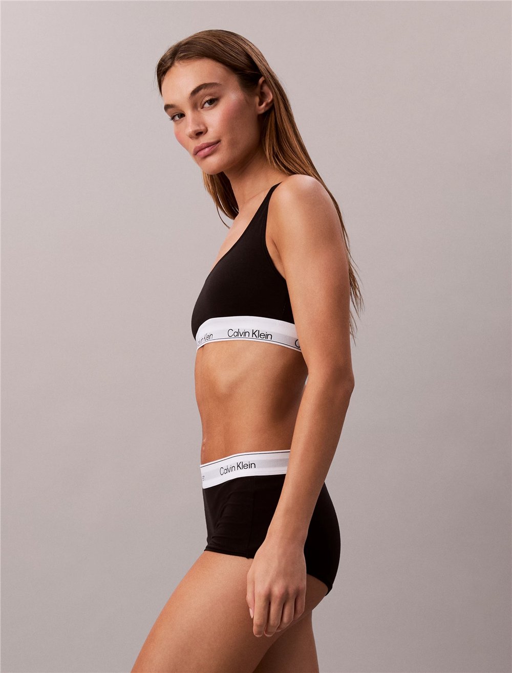 Calvin Klein Unlined Bralette Kadın Sütyen Siyah